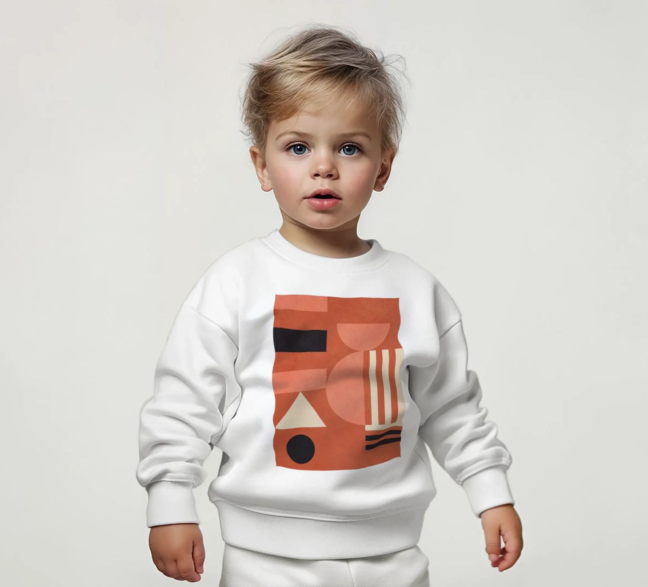 Forme geometriche 182 felpa neonato da Gaite