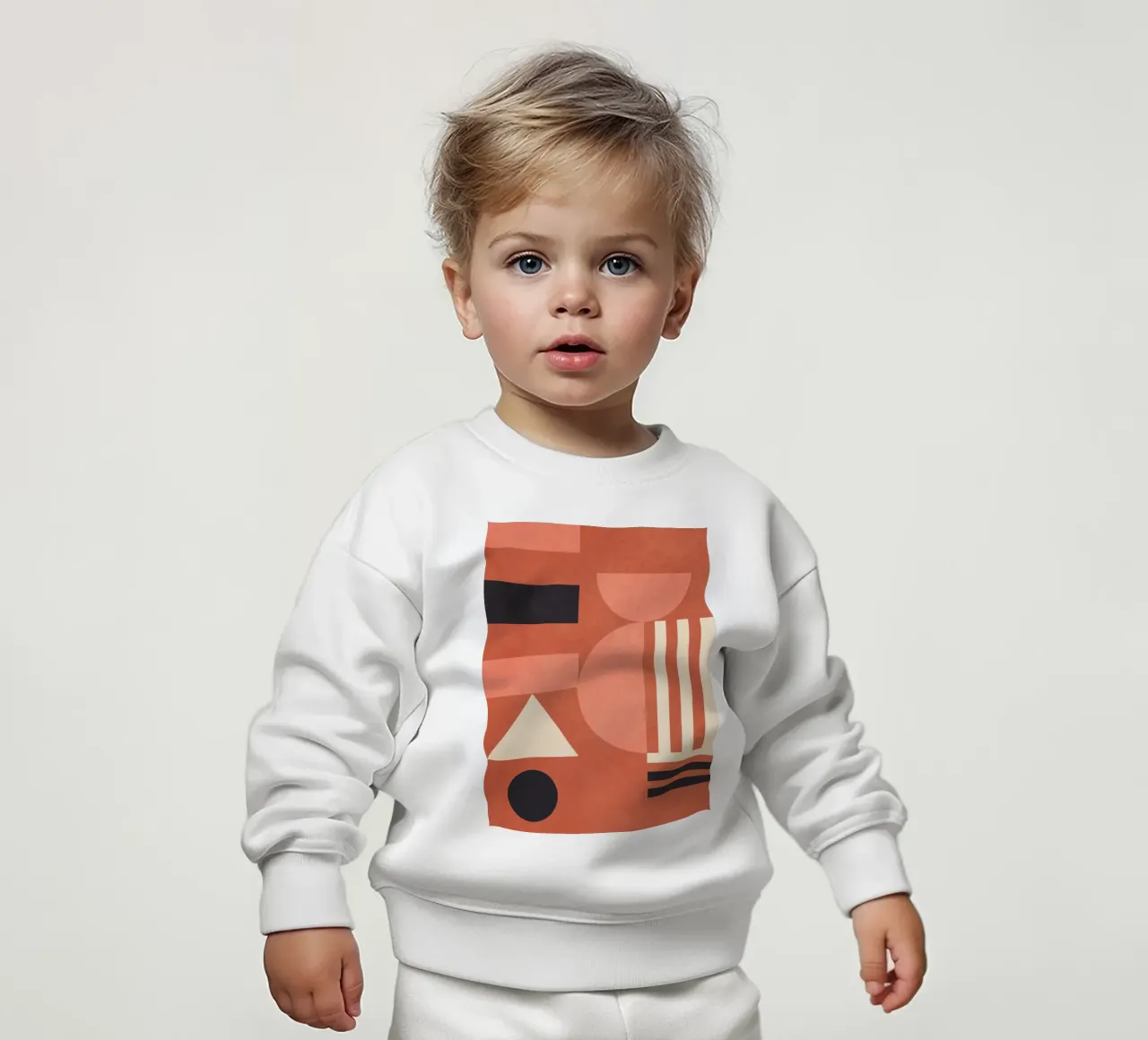 Forme geometriche 182 felpa neonato da Gaite