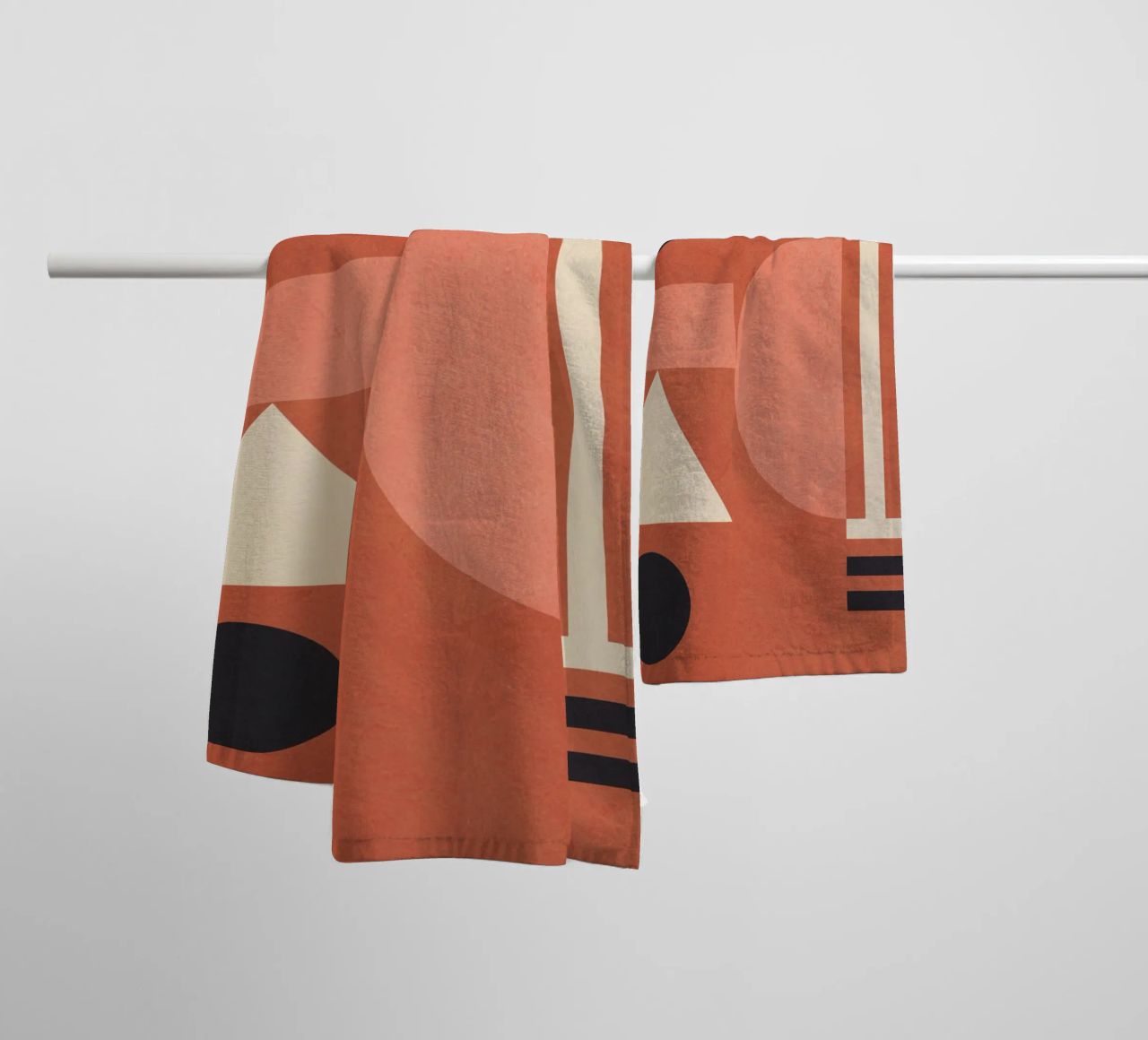 Geometric Shapes 182 towel by Gaite