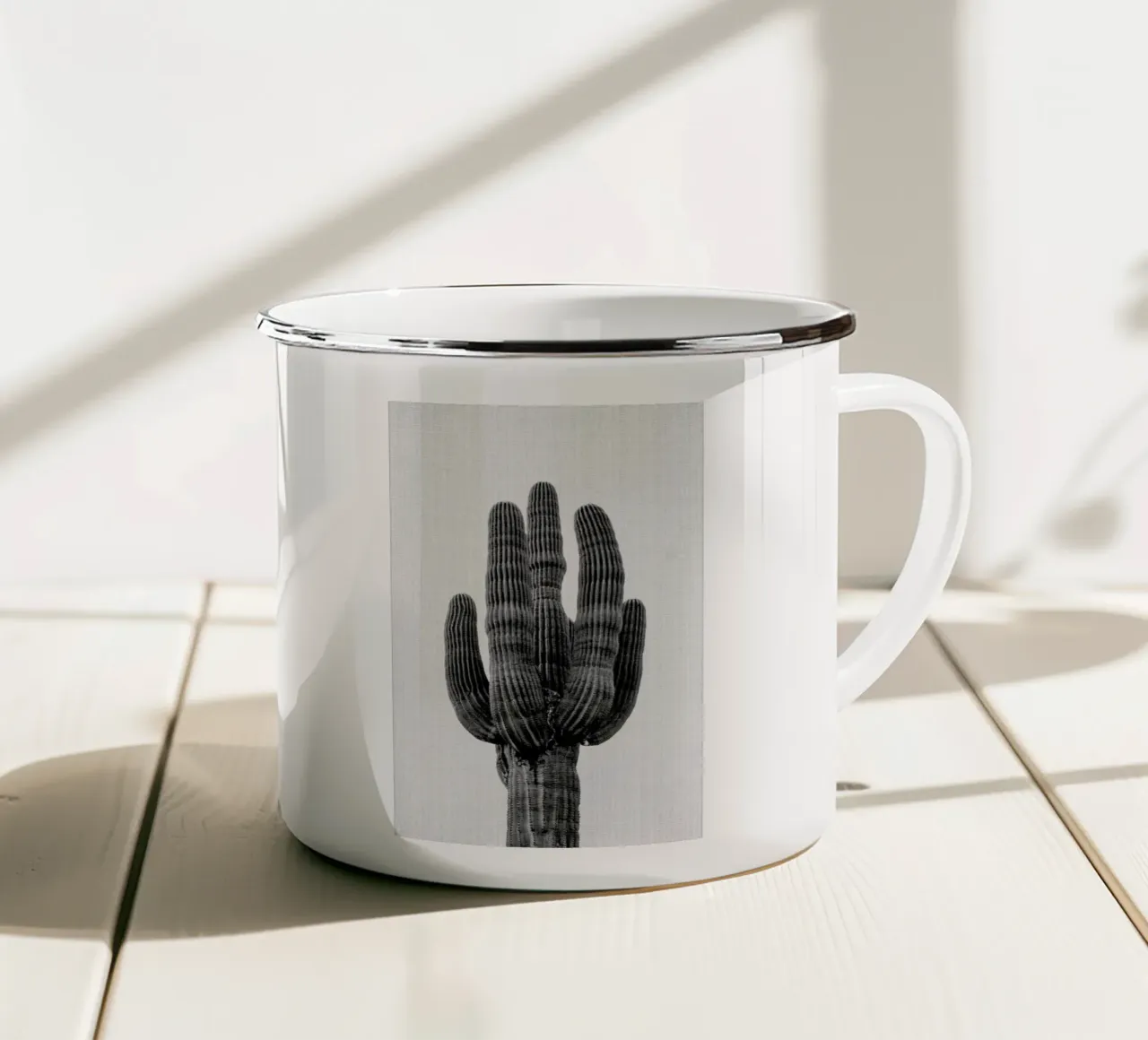 Print 91 tazza in smalto da Lila x Lola
