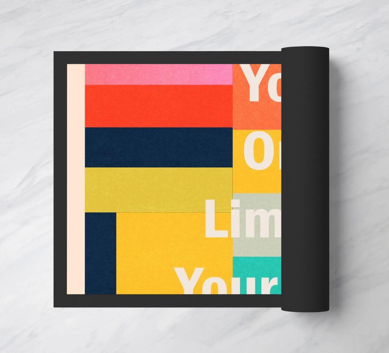 Your Only Limit Is Your Mind doormat by Gaite