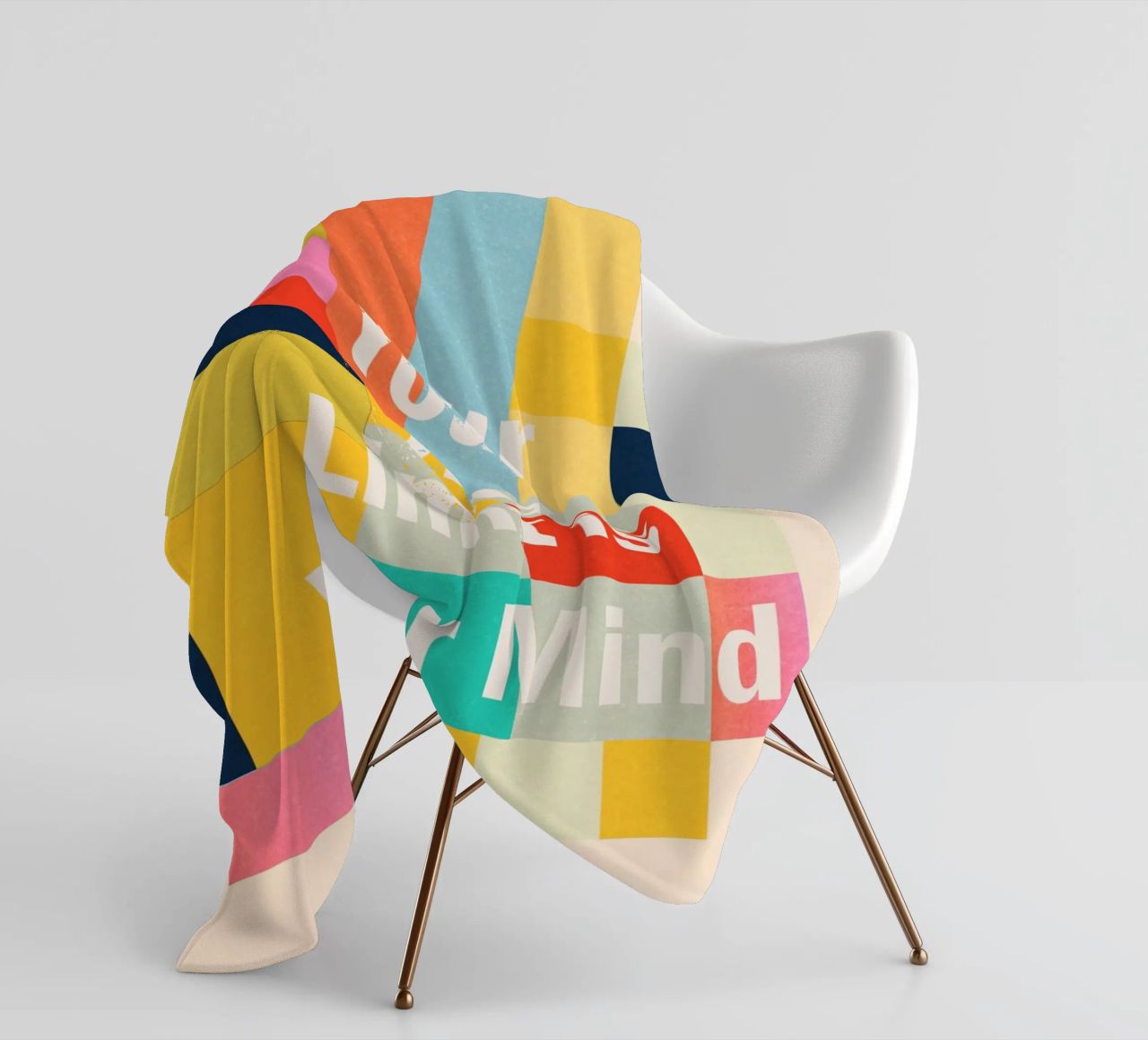 Your Only Limit Is Your Mind fleece blanket by Gaite