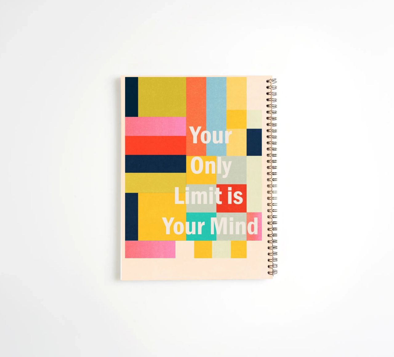 Your Only Limit Is Your Mind spiral notebook by Gaite