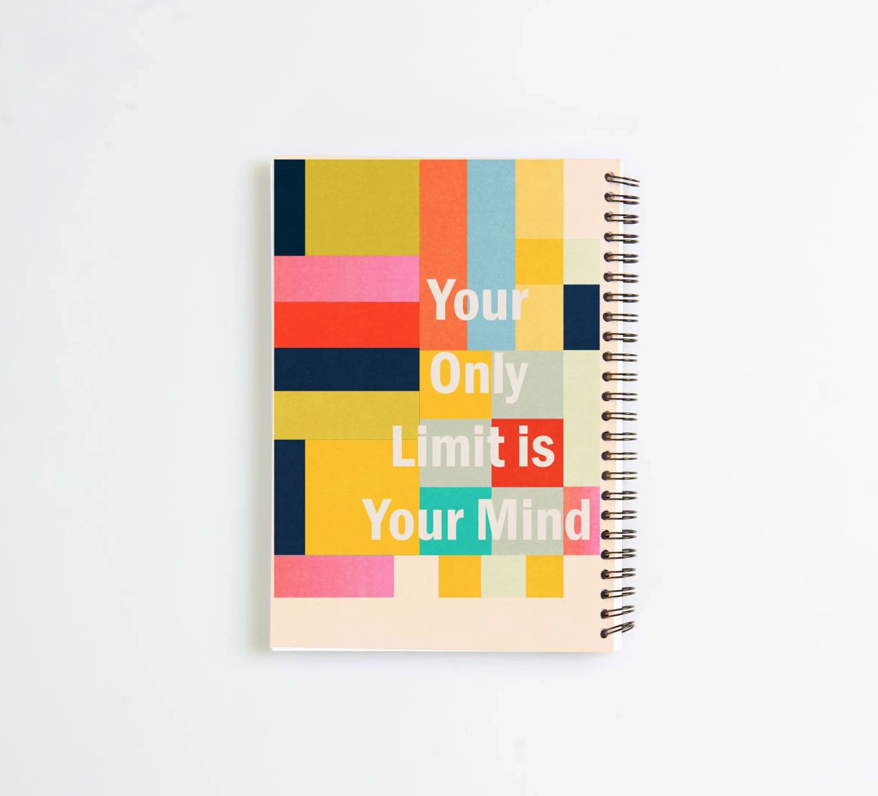 Your Only Limit Is Your Mind spiral notebook by Gaite