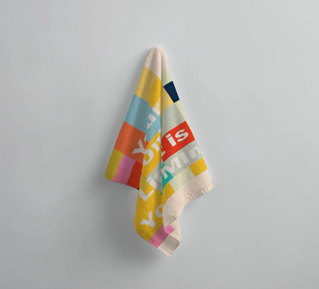 Your Only Limit Is Your Mind towel by Gaite