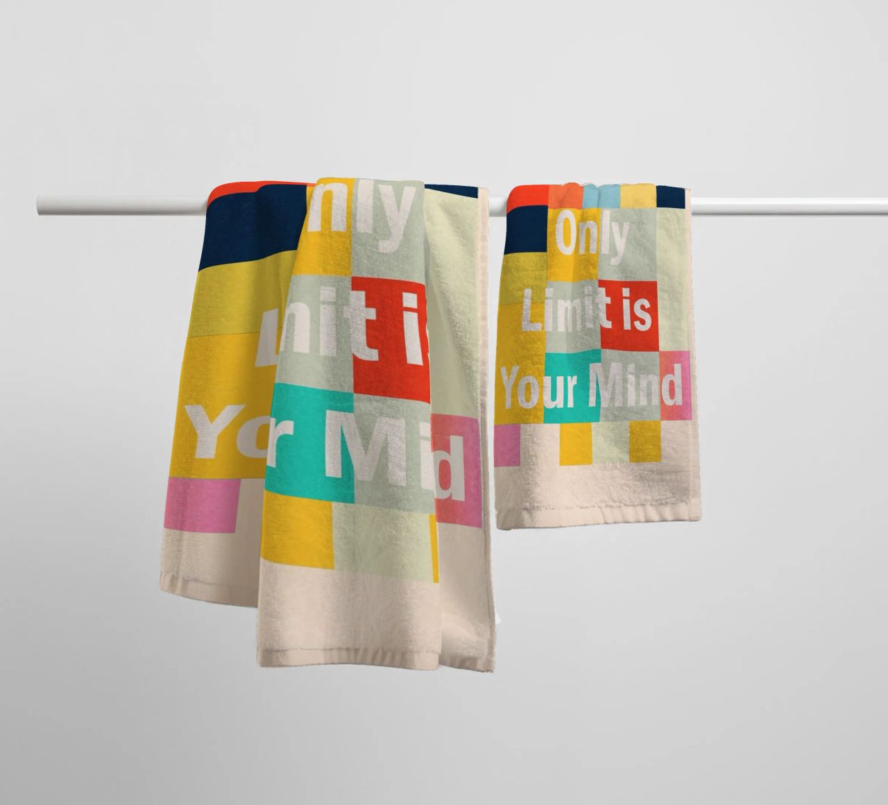 Your Only Limit Is Your Mind towel by Gaite