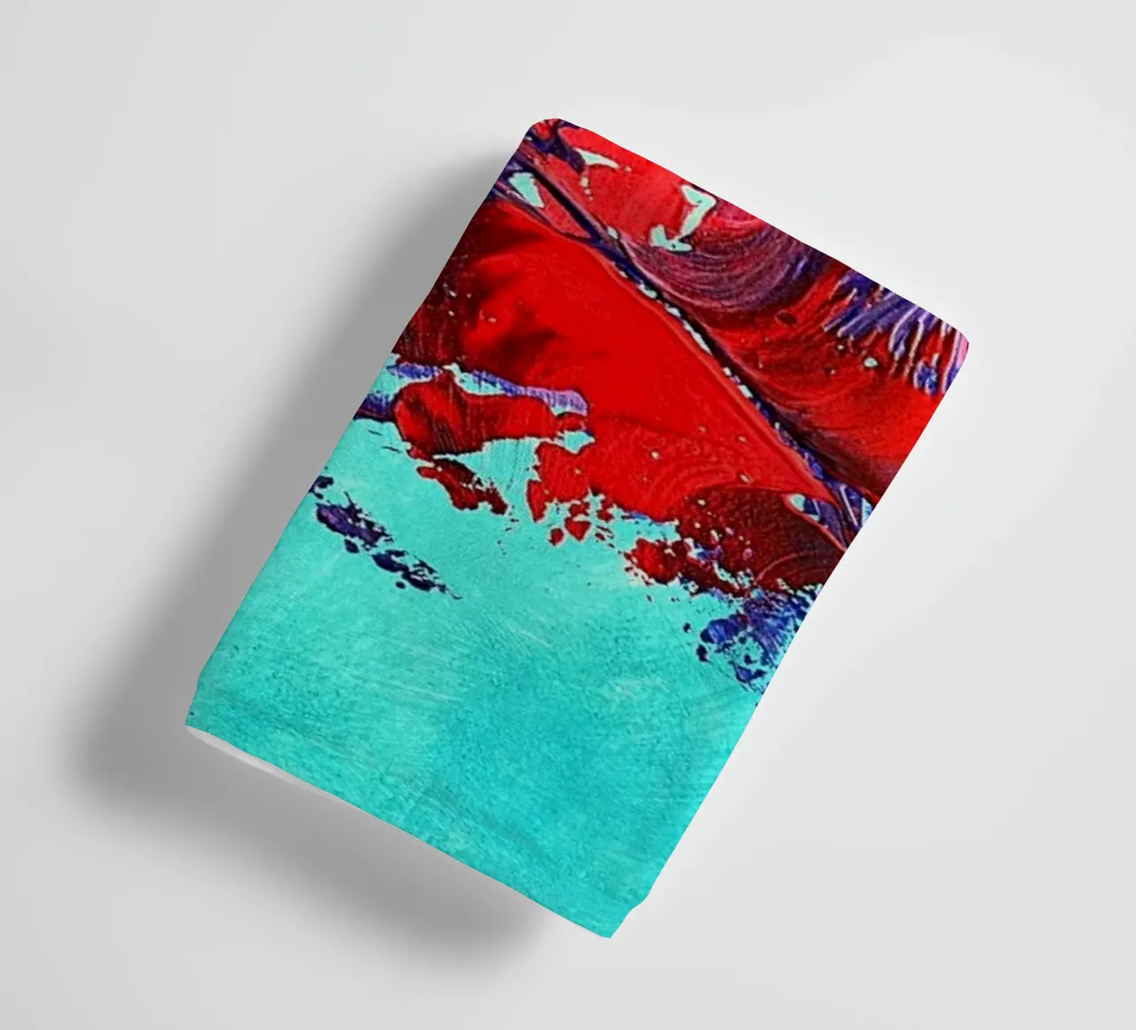 IDEAL GIFT 109 towel by Thierry Vobmann Abstract painting