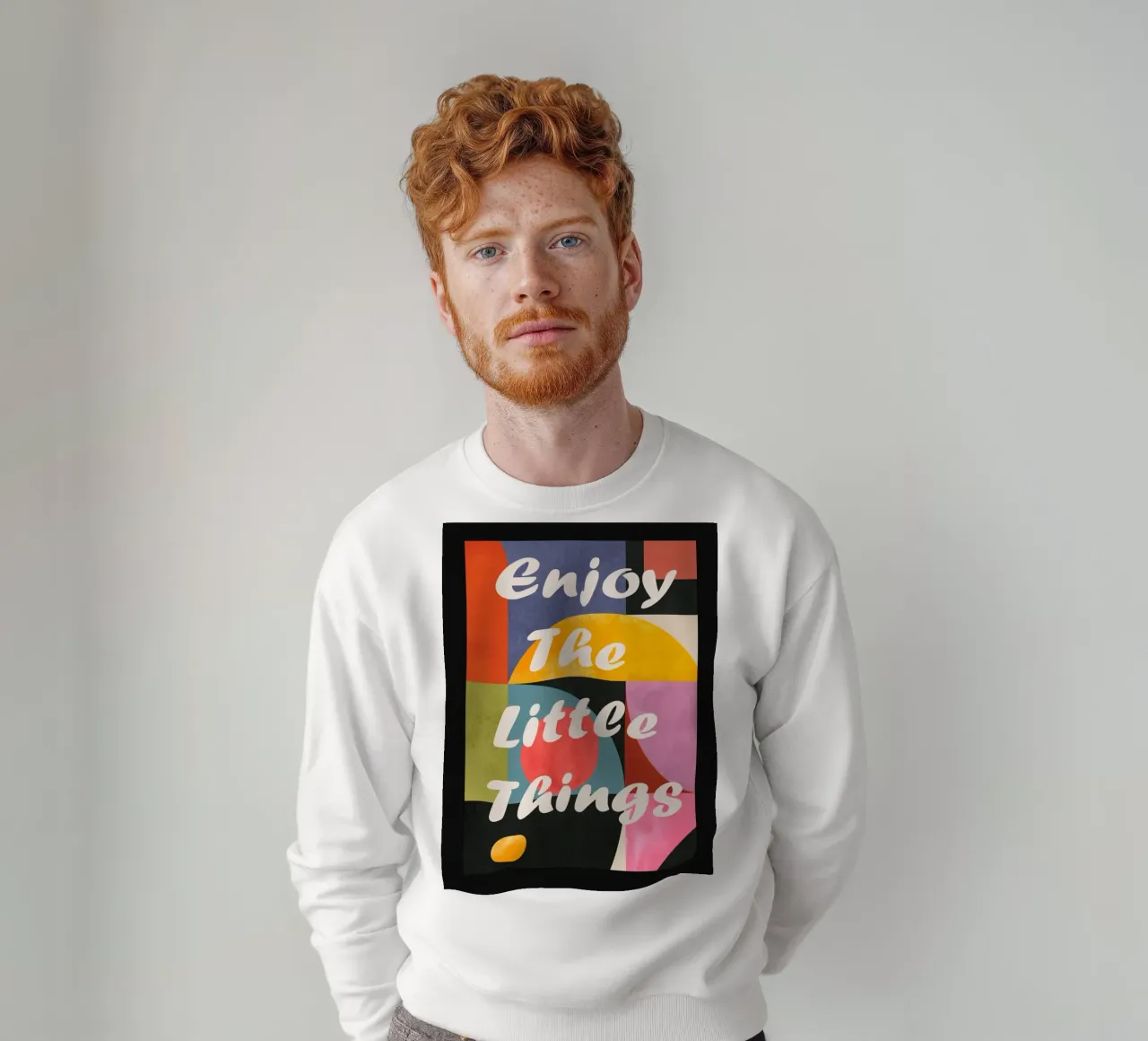 Disfrute de las pequeñas cosas sudadera de Gaite