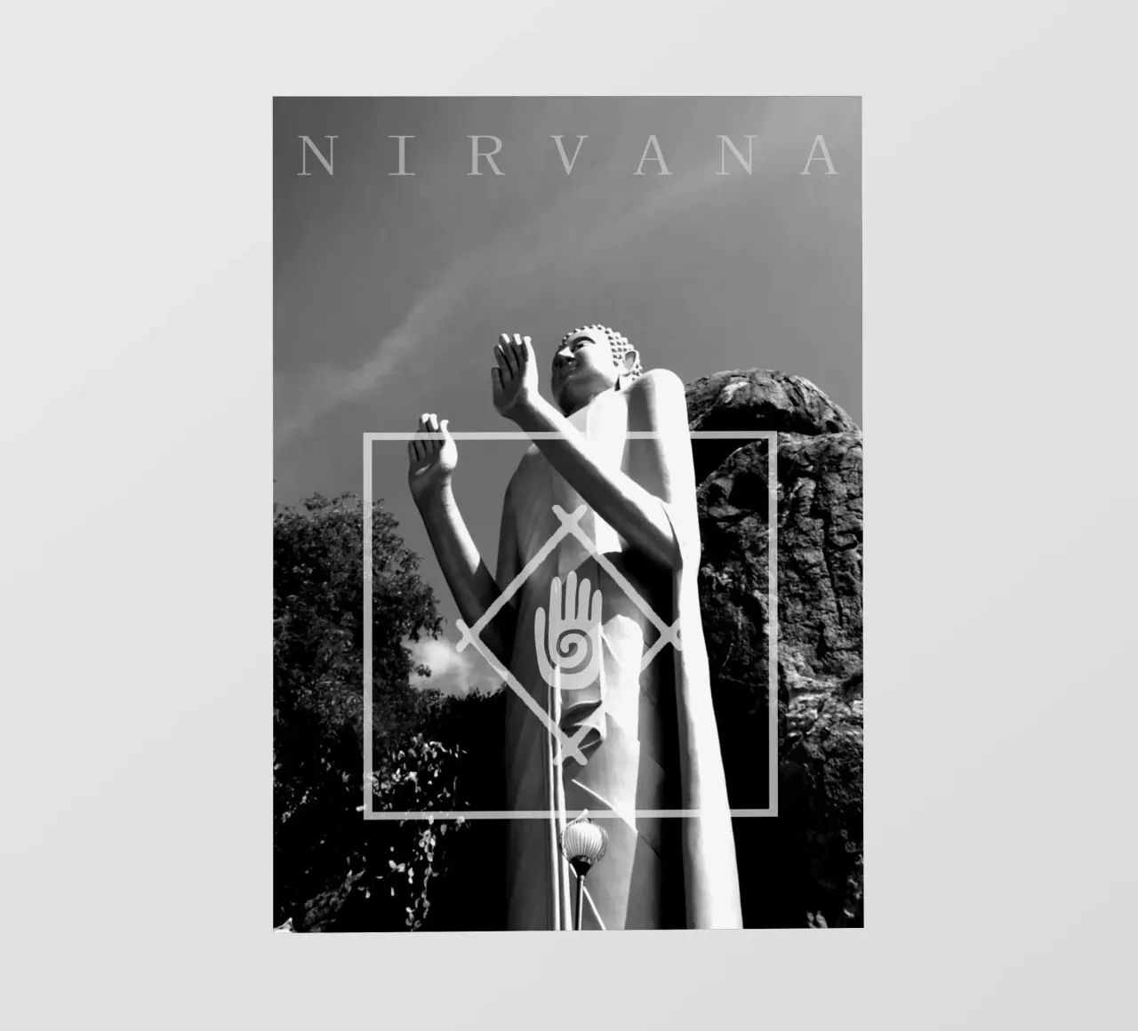 Buddha Nirvana telo in pvc da ArtColorCreation