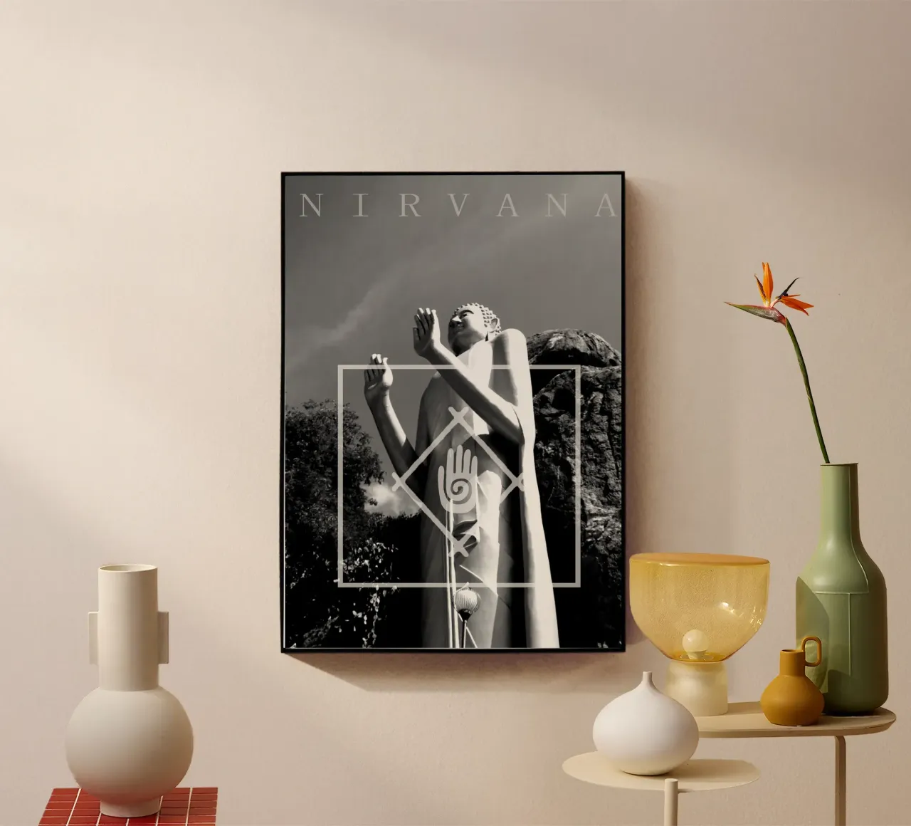 Buddha Nirvana plexiglass da ArtColorCreation