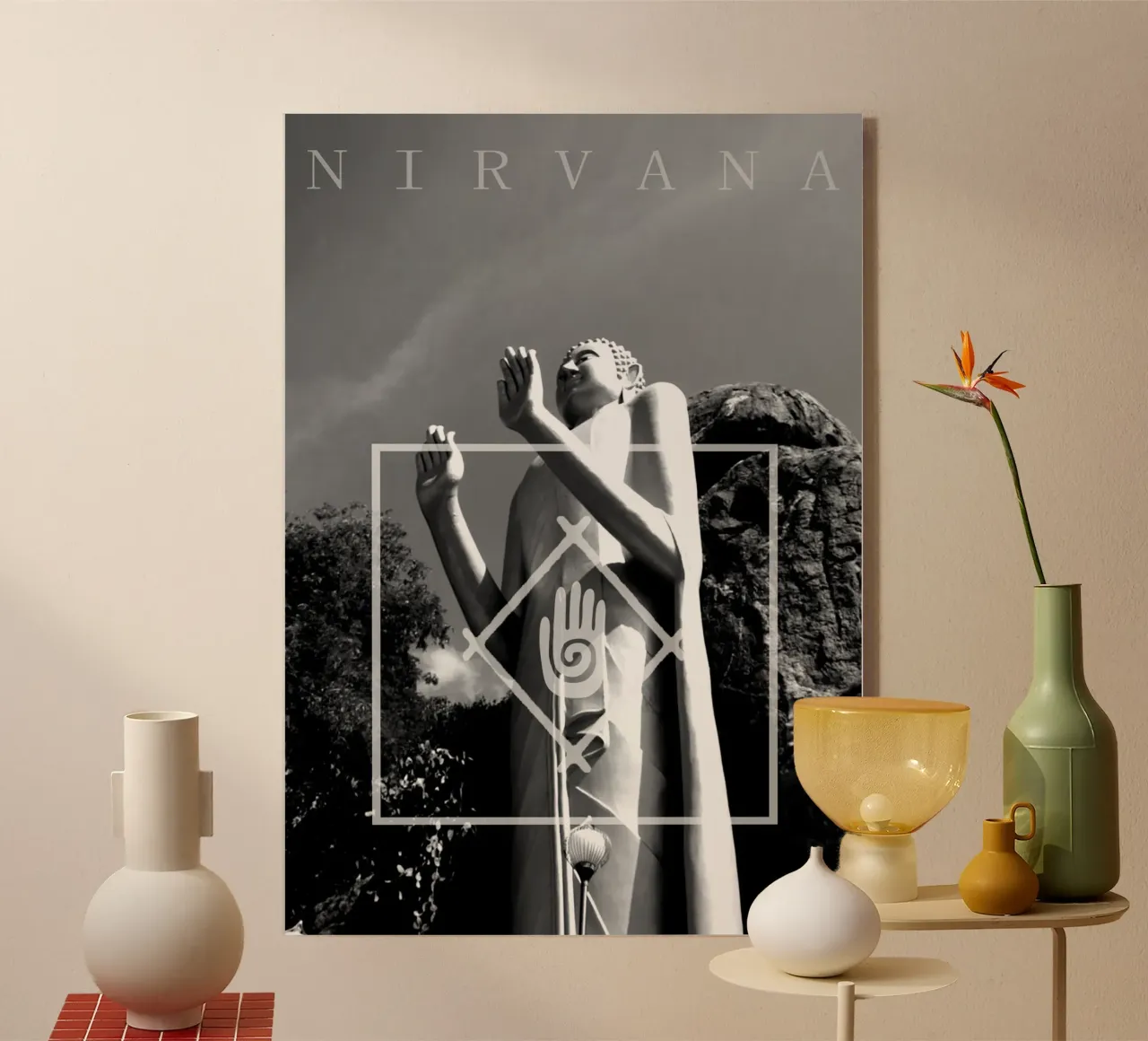 Buddha Nirvana plexiglass da ArtColorCreation