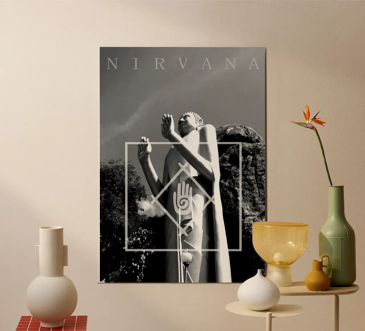 Buddha Nirvana alluminio dibond da ArtColorCreation