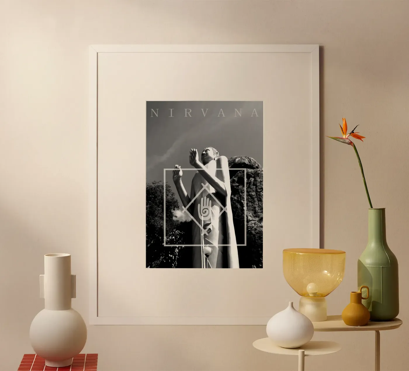 Buddha Nirvana Poster von ArtColorCreation