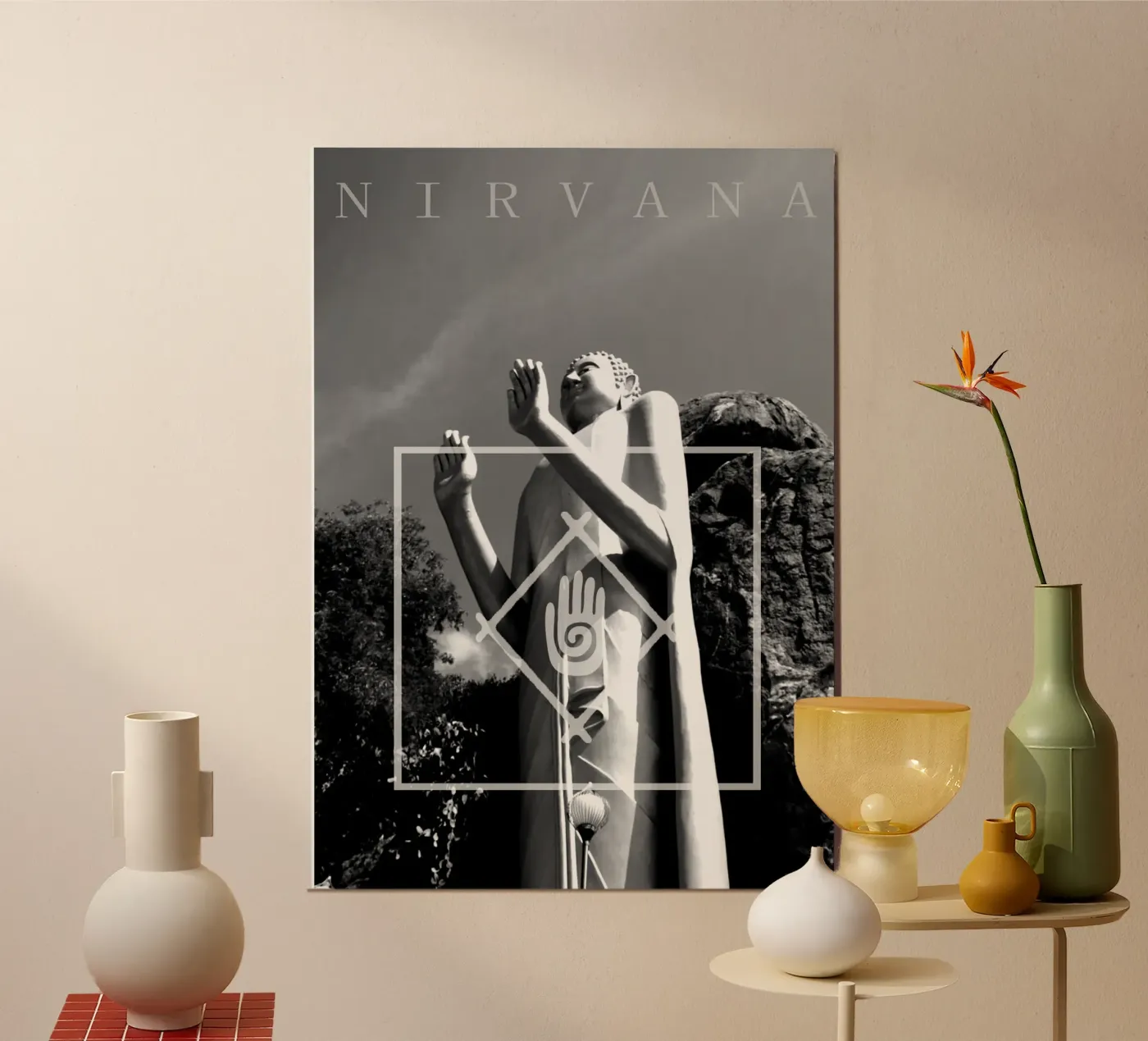 Buddha Nirvana Poster von ArtColorCreation