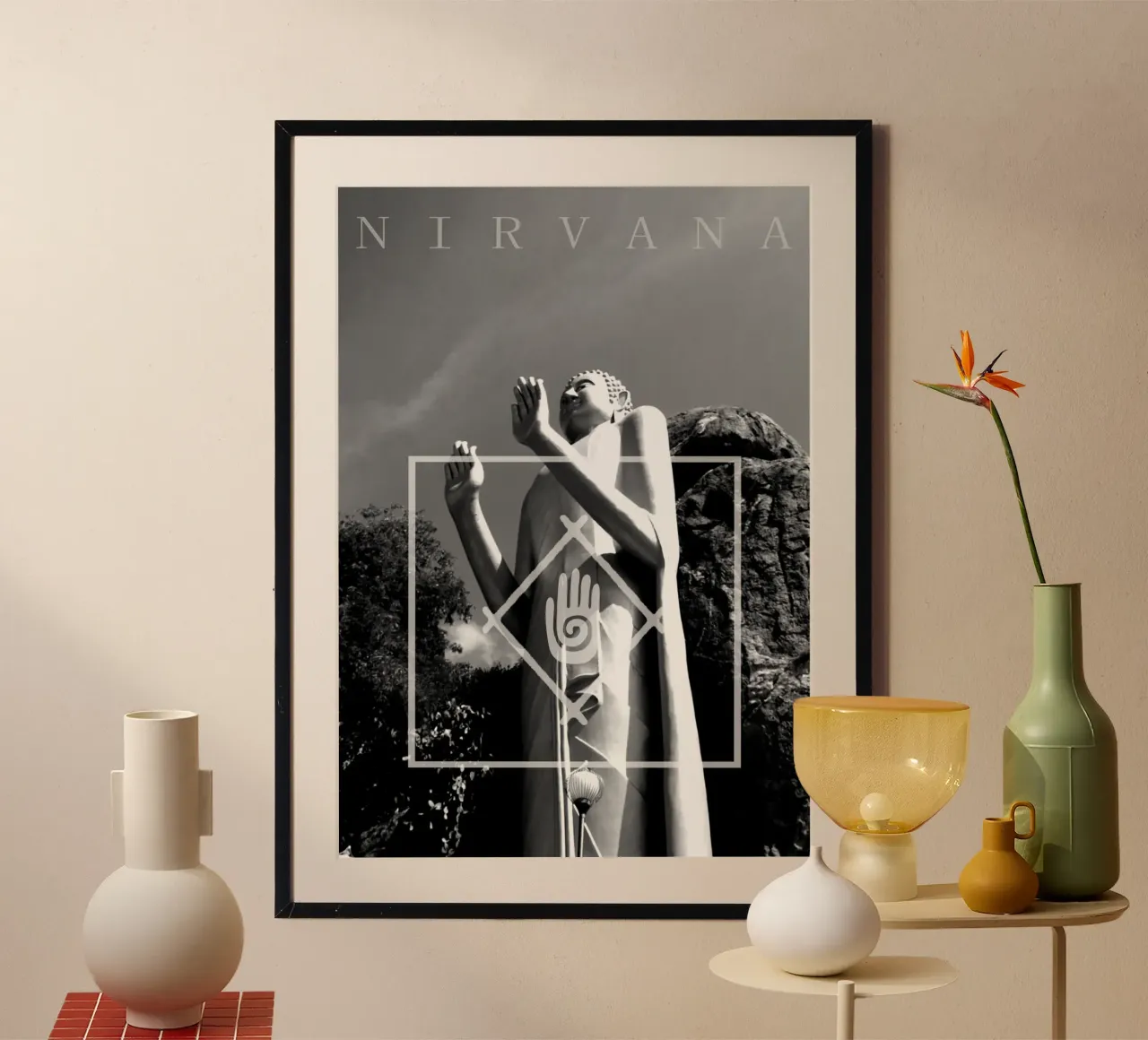 Buddha Nirvana carta hahnemühle da ArtColorCreation