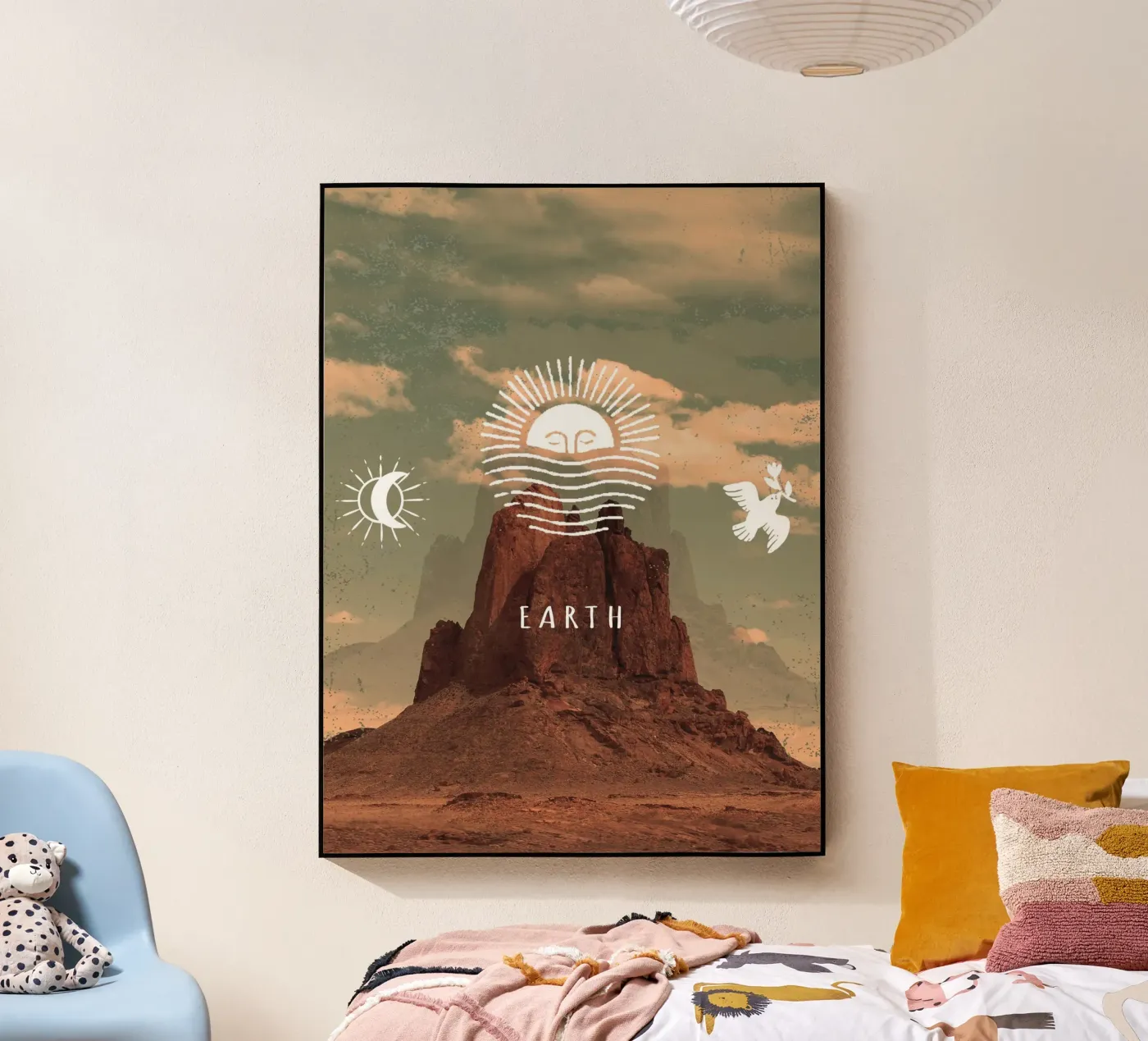 Earth plexiglas de ArtColorCreation