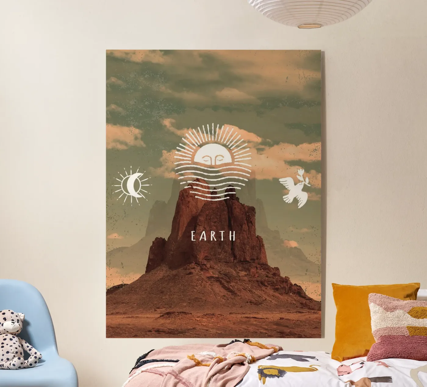 Earth plexiglas de ArtColorCreation