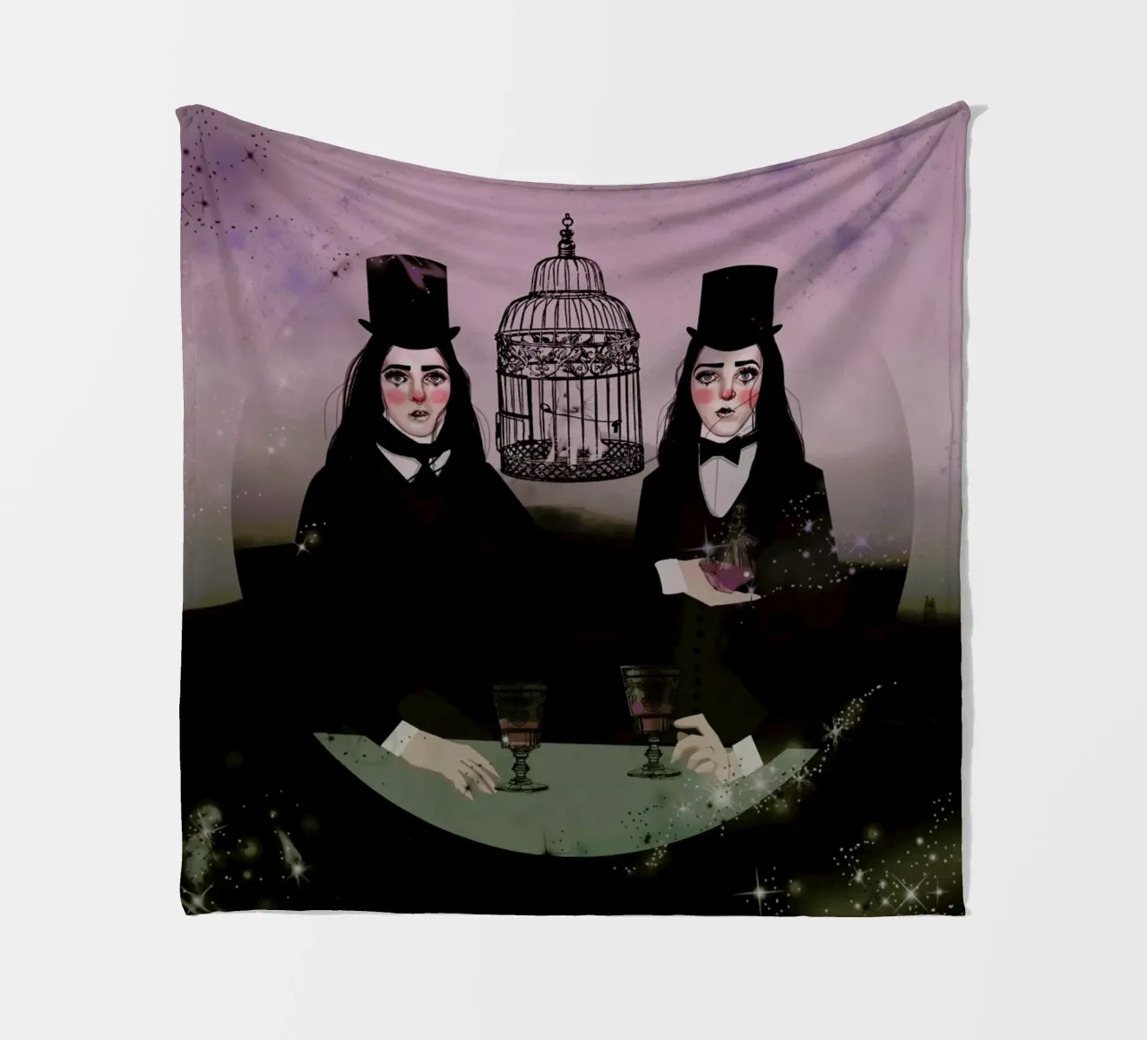 Wizards fleecedeken van Agnes KR Patience