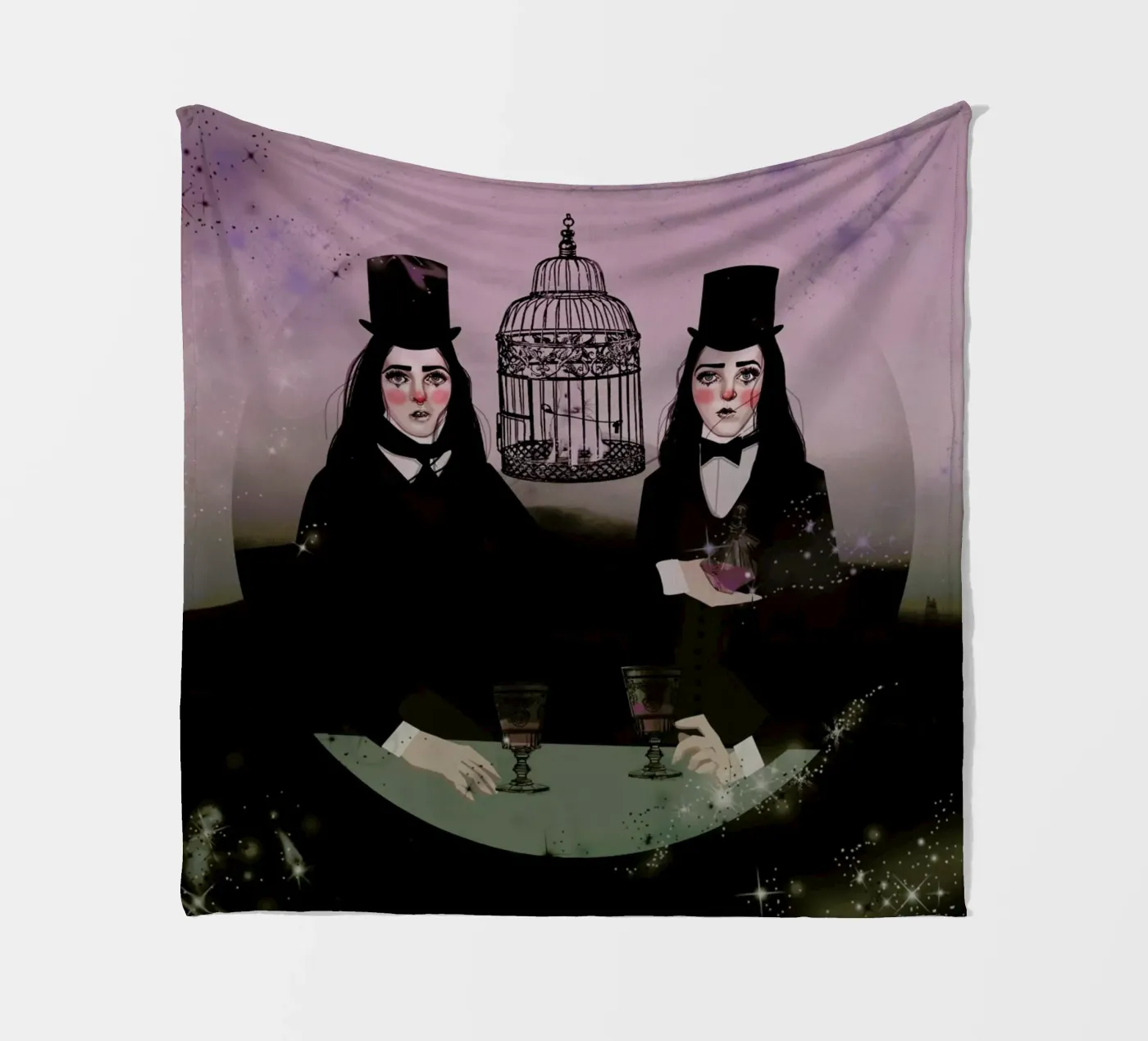 Wizards Fleecedecke von Agnes KR Patience