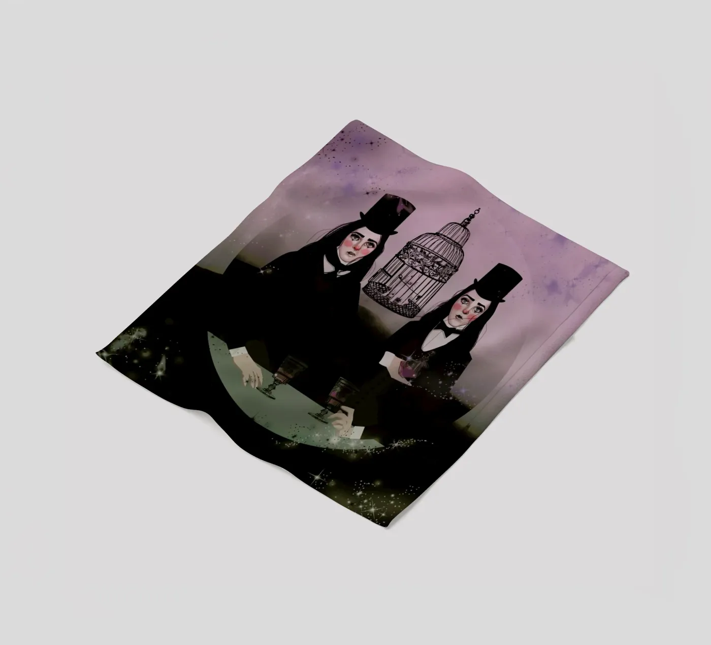 Wizards Fleecedecke von Agnes KR Patience