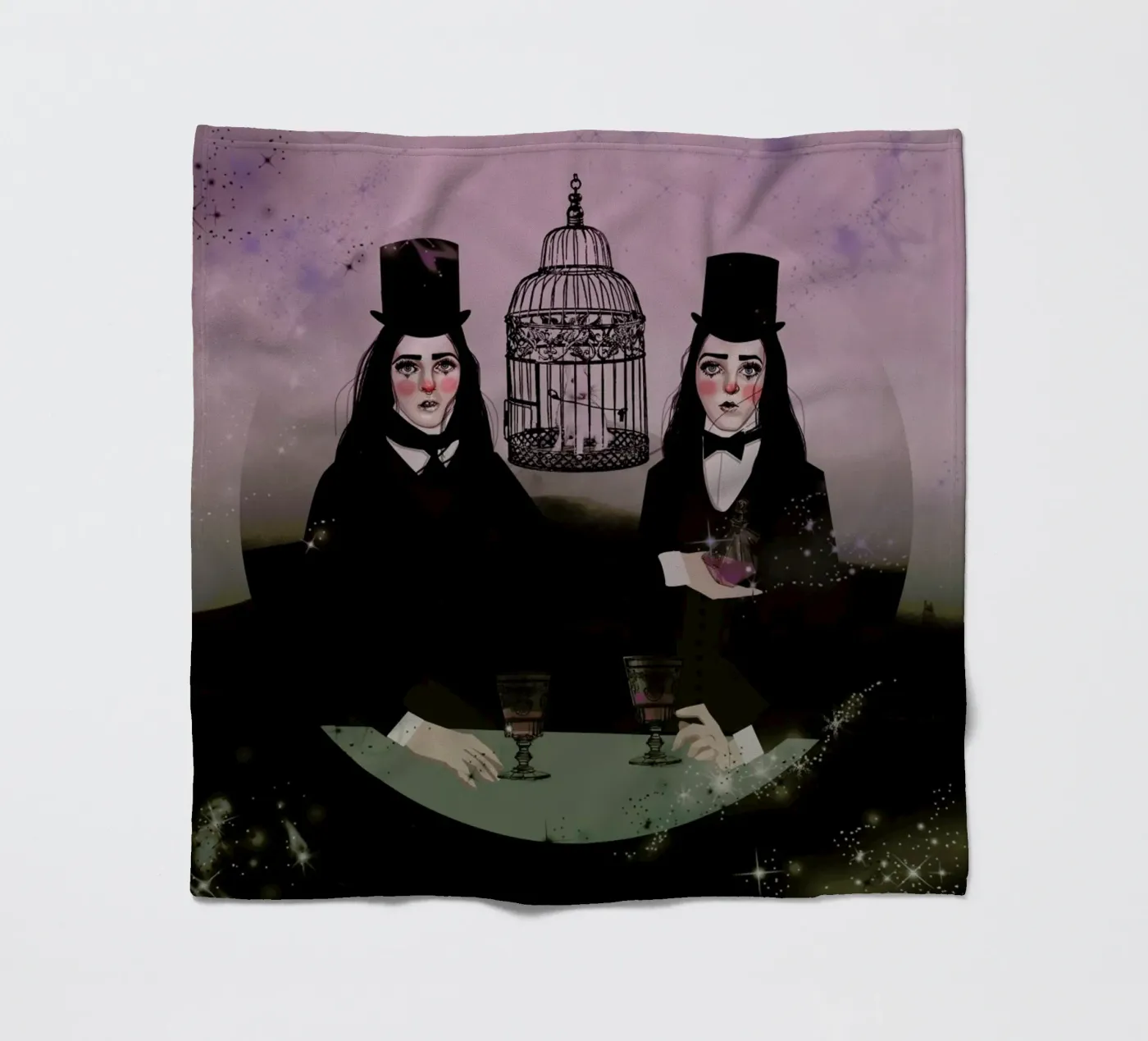 Wizards Fleecedecke von Agnes KR Patience