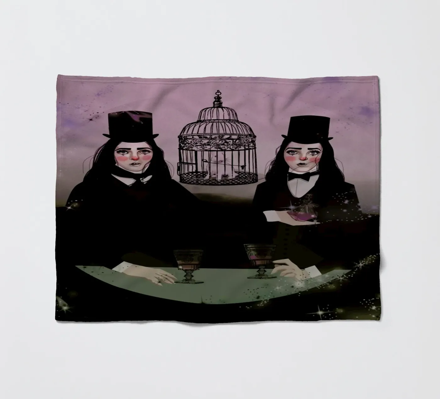 Wizards Fleecedecke von Agnes KR Patience