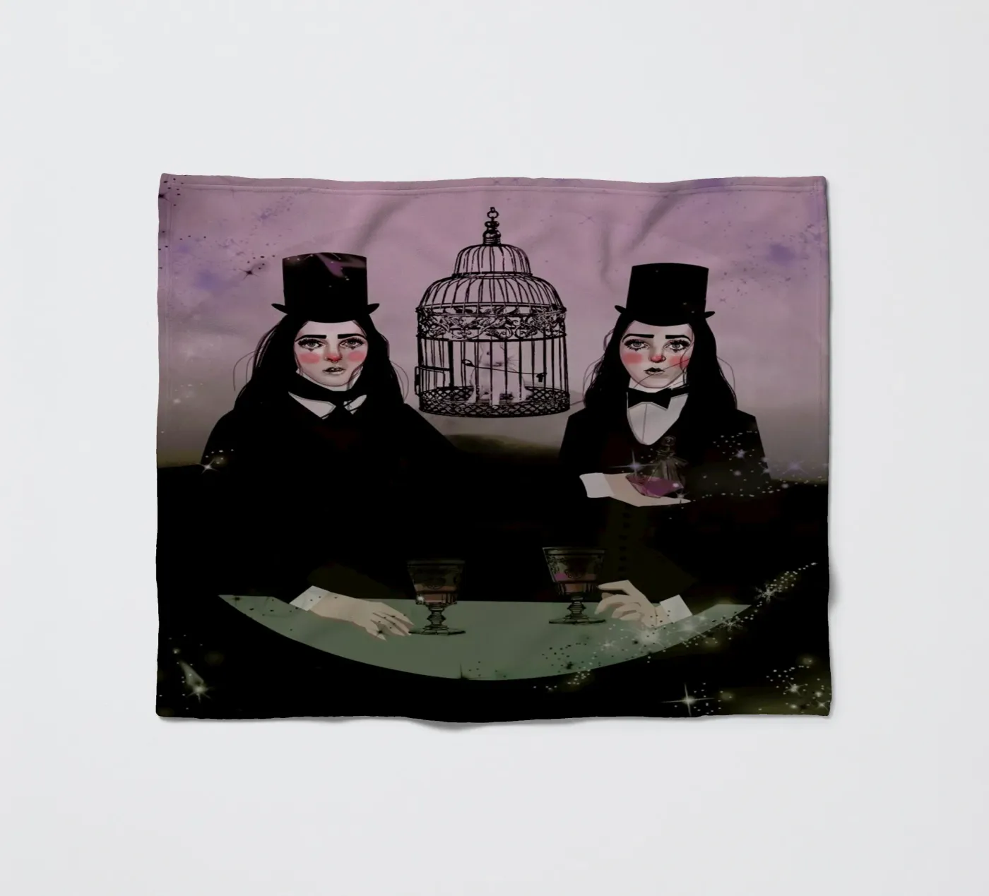 Wizards Fleecedecke von Agnes KR Patience