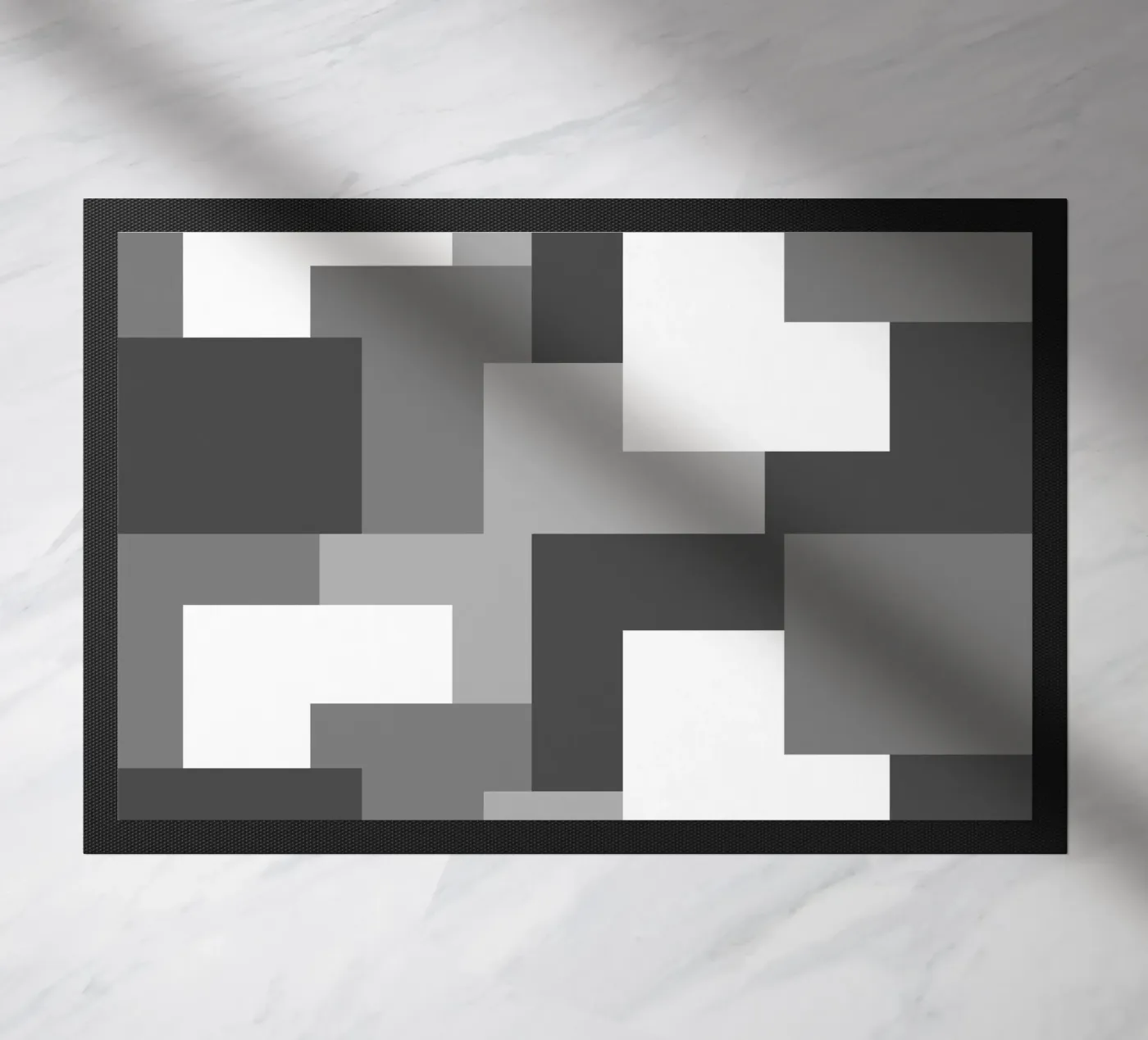 Grey square tiles zerbino da baobabprintstore