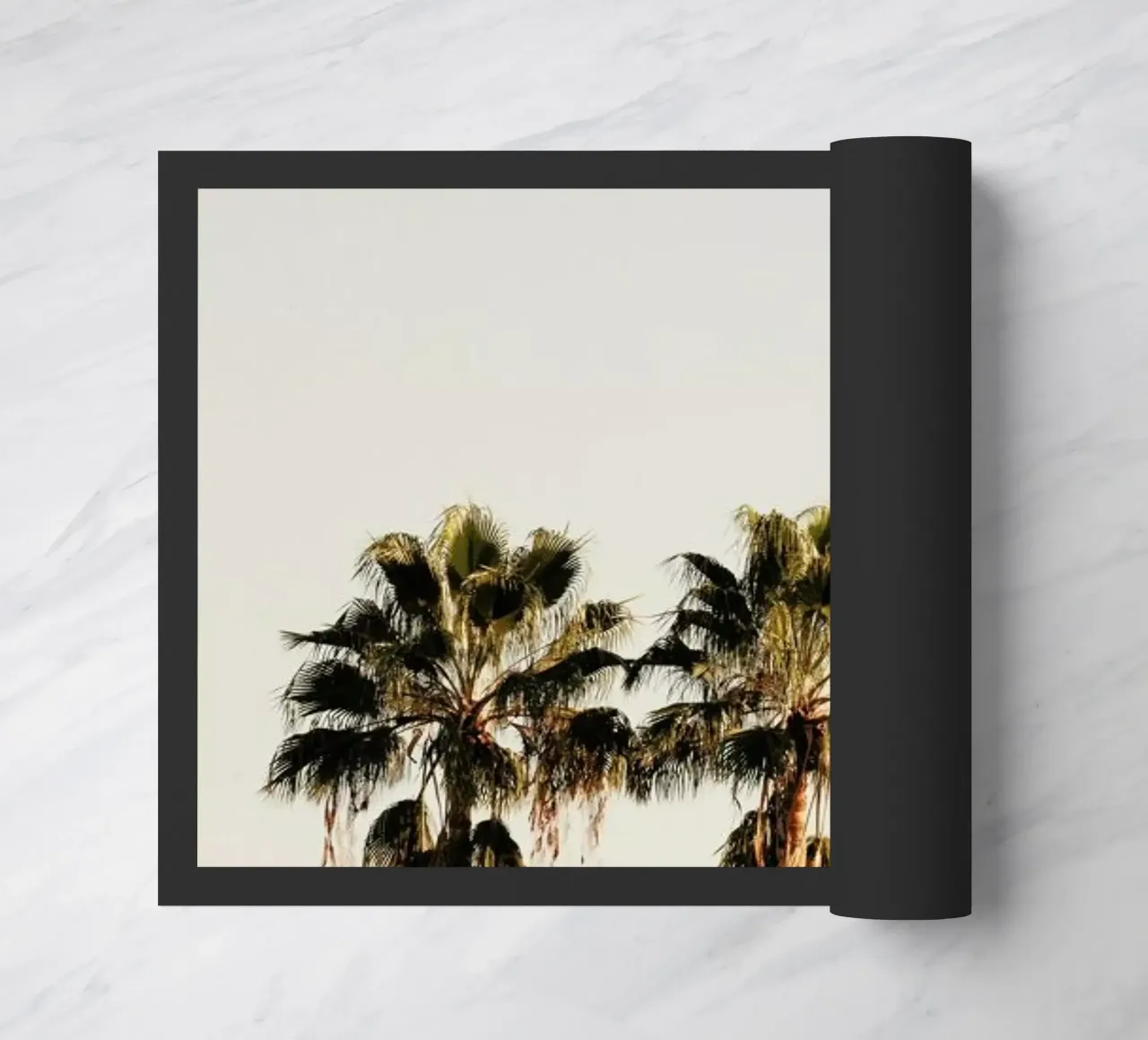 3 Palms doormat by Catherine McDonald