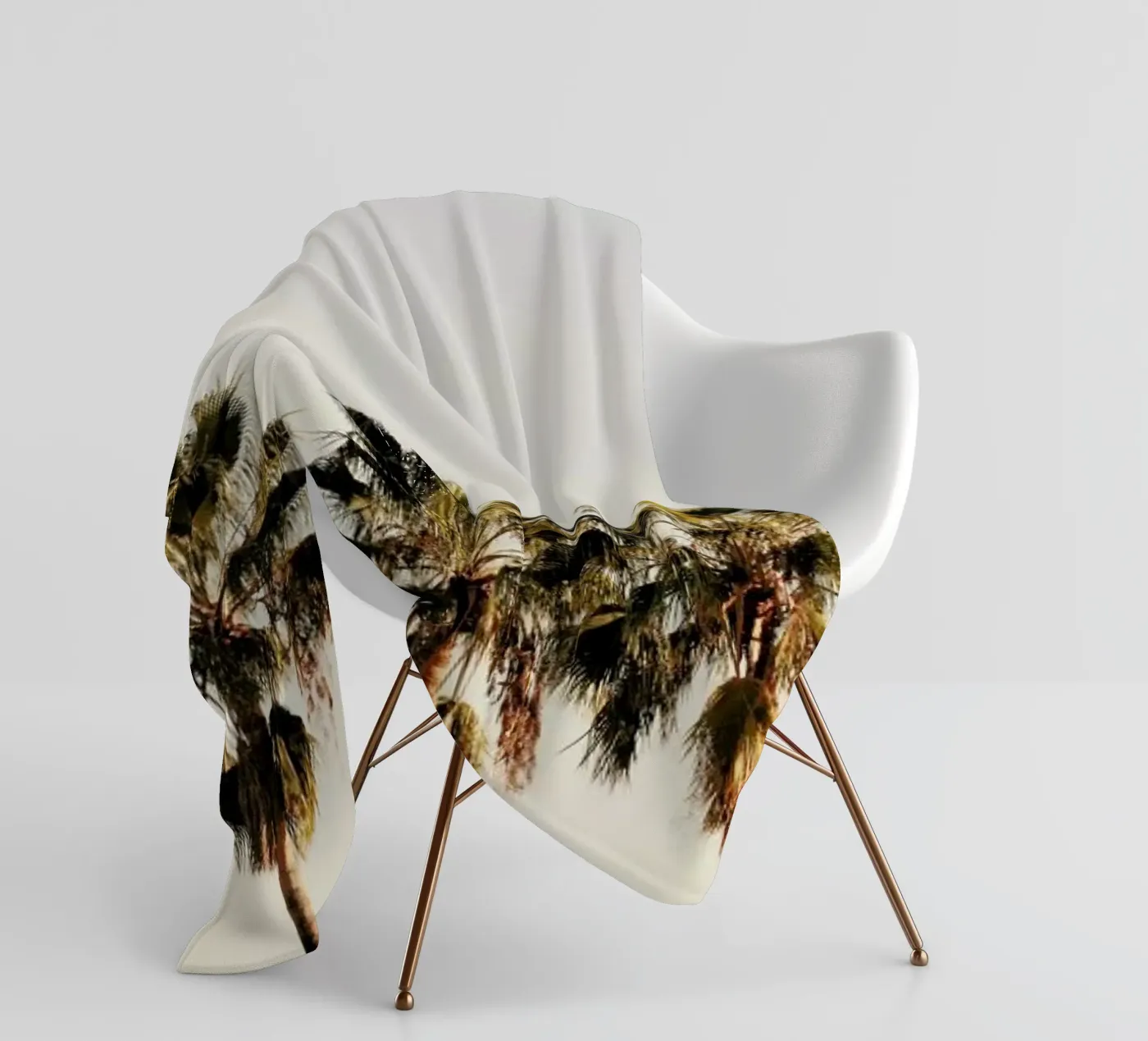 3 Palms Fleecedecke von Catherine McDonald