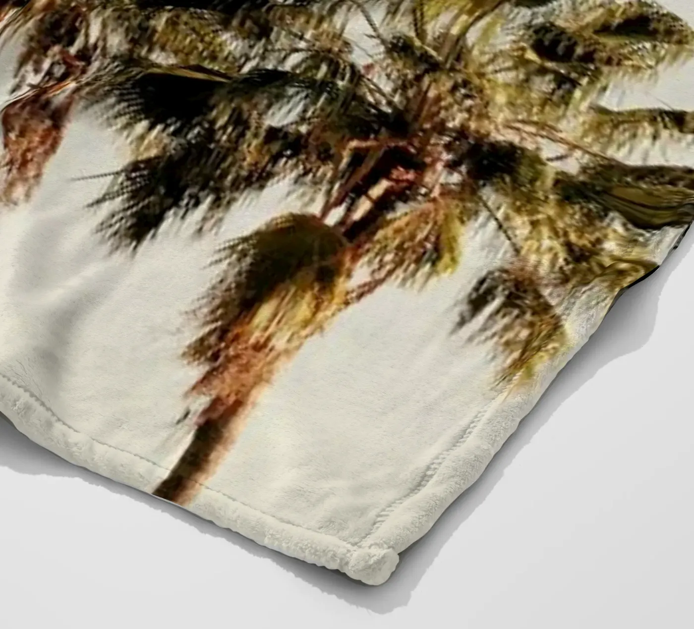 3 Palms Fleecedecke von Catherine McDonald