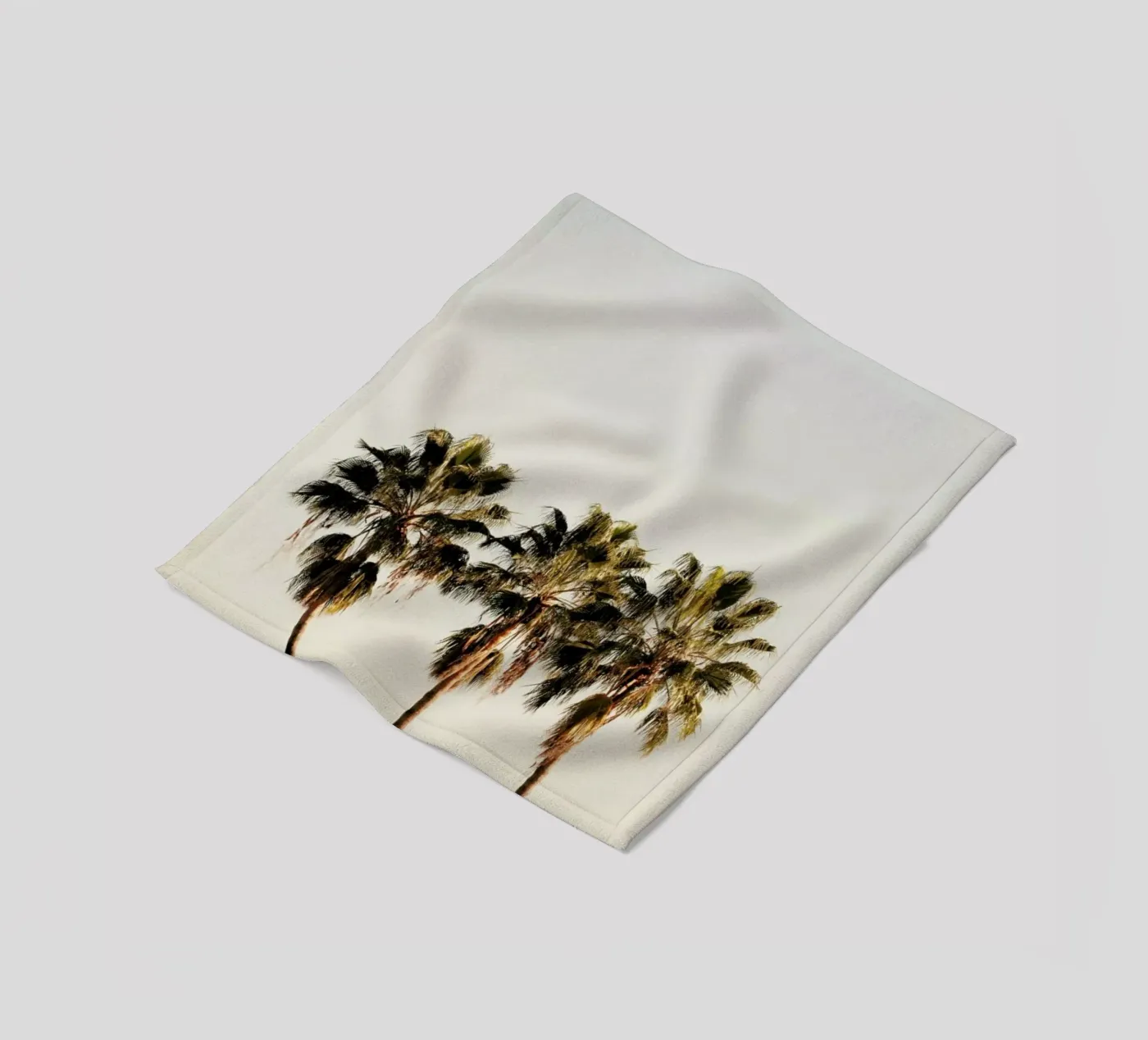3 Palms Fleecedecke von Catherine McDonald