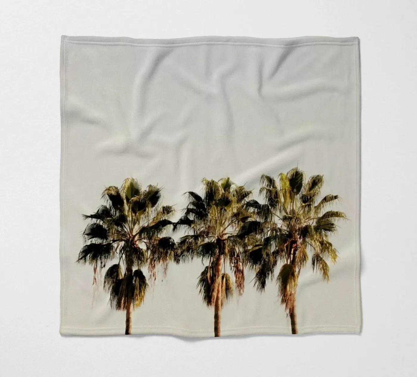 3 Palms Fleecedecke von Catherine McDonald