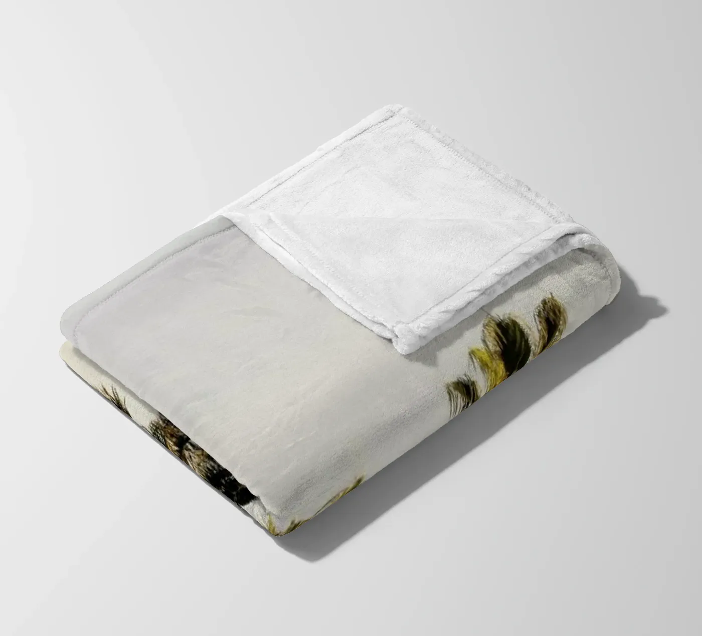 3 Palms Fleecedecke von Catherine McDonald