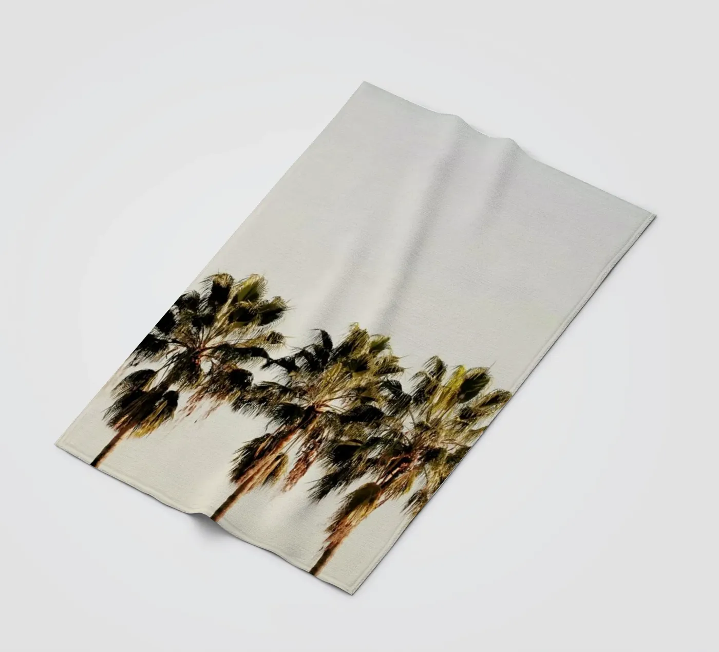 3 Palms Fleecedecke von Catherine McDonald