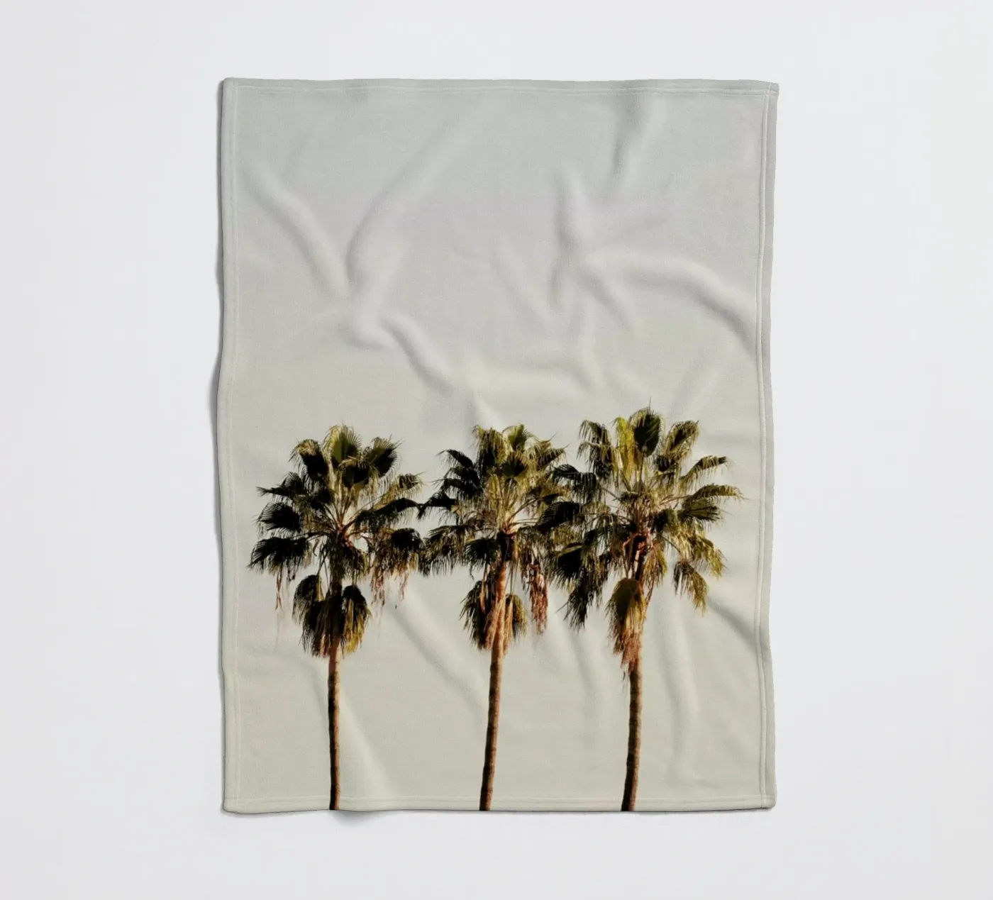 3 Palms Fleecedecke von Catherine McDonald