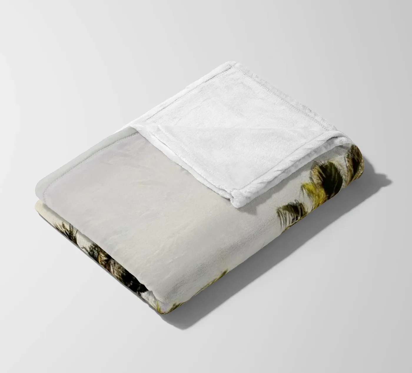 3 Palms Fleecedecke von Catherine McDonald