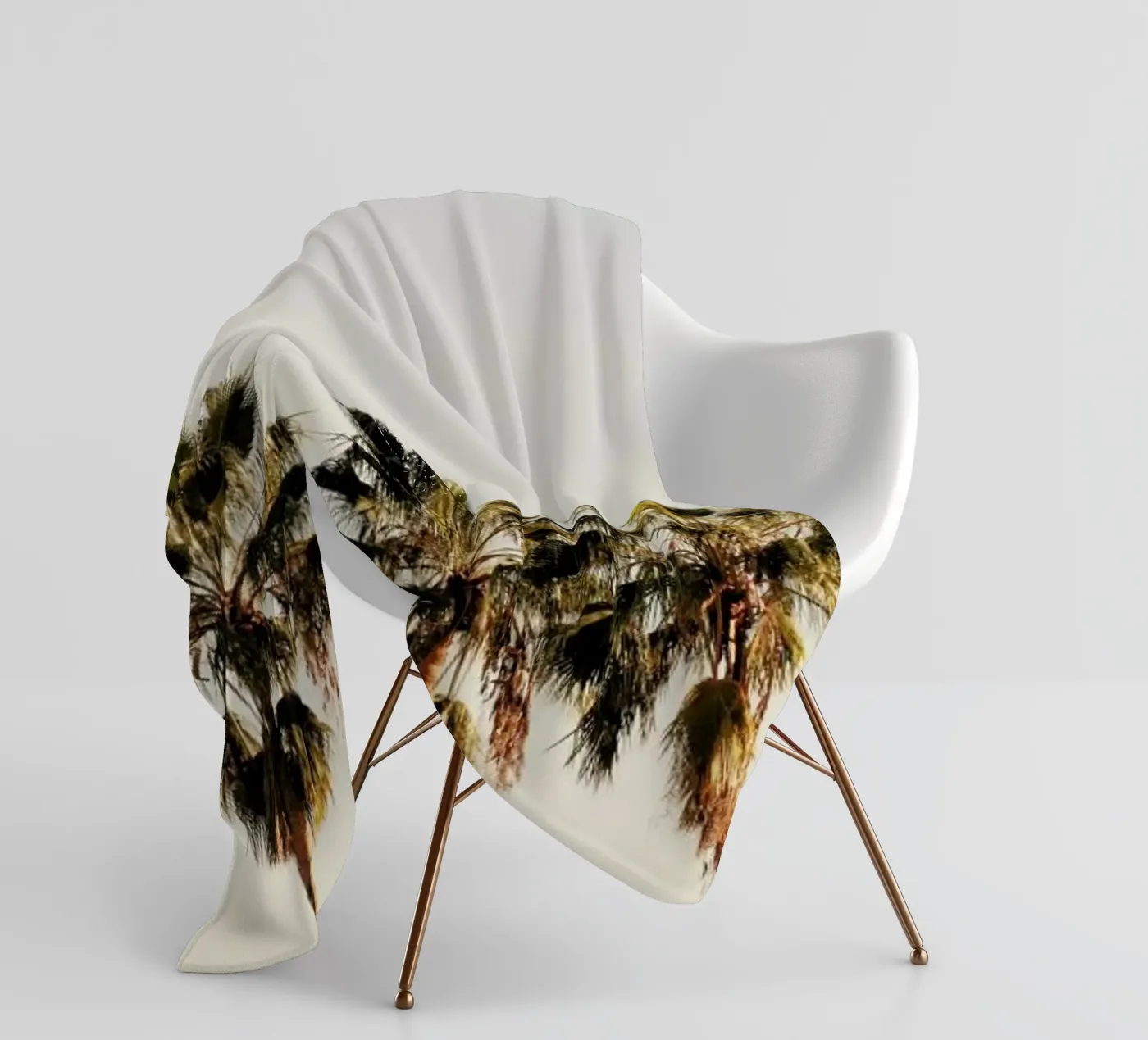 3 Palms Fleecedecke von Catherine McDonald