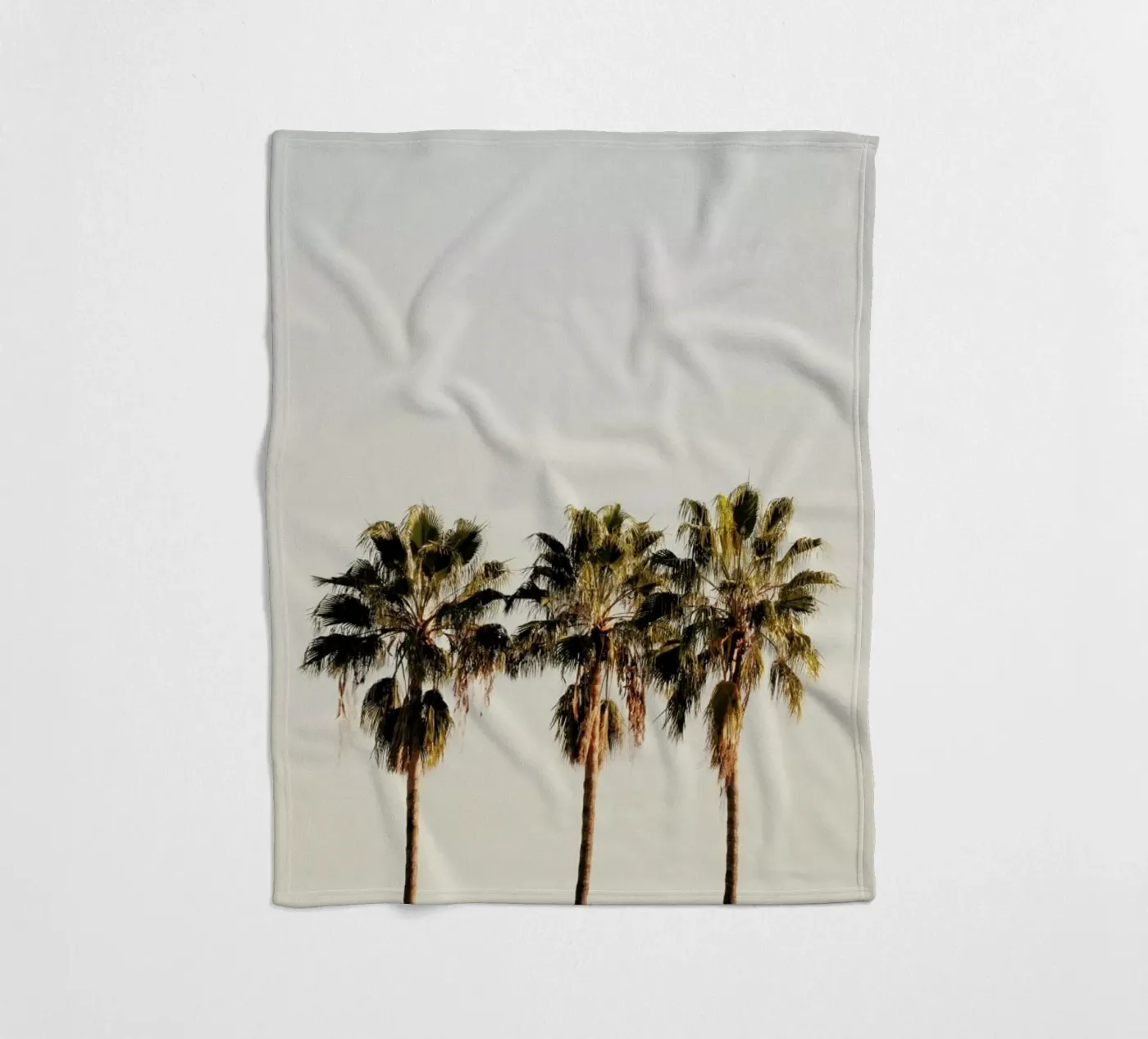 3 Palms Fleecedecke von Catherine McDonald