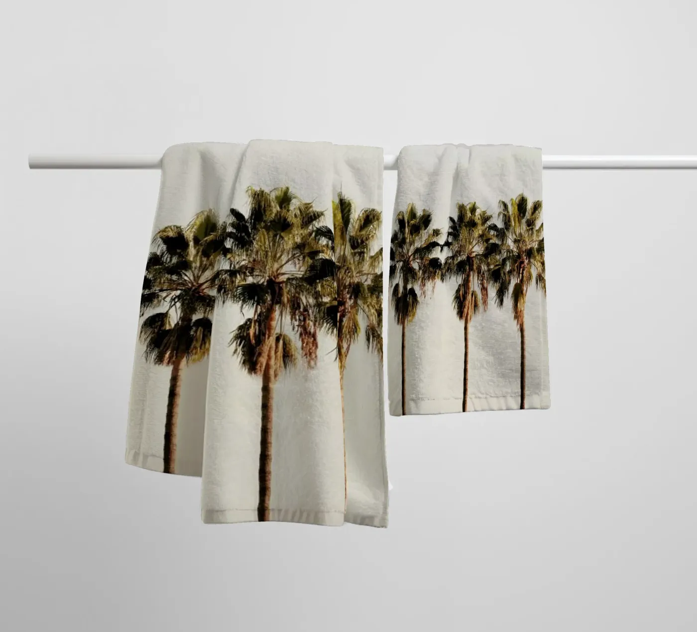 3 Palms towel by Catherine McDonald