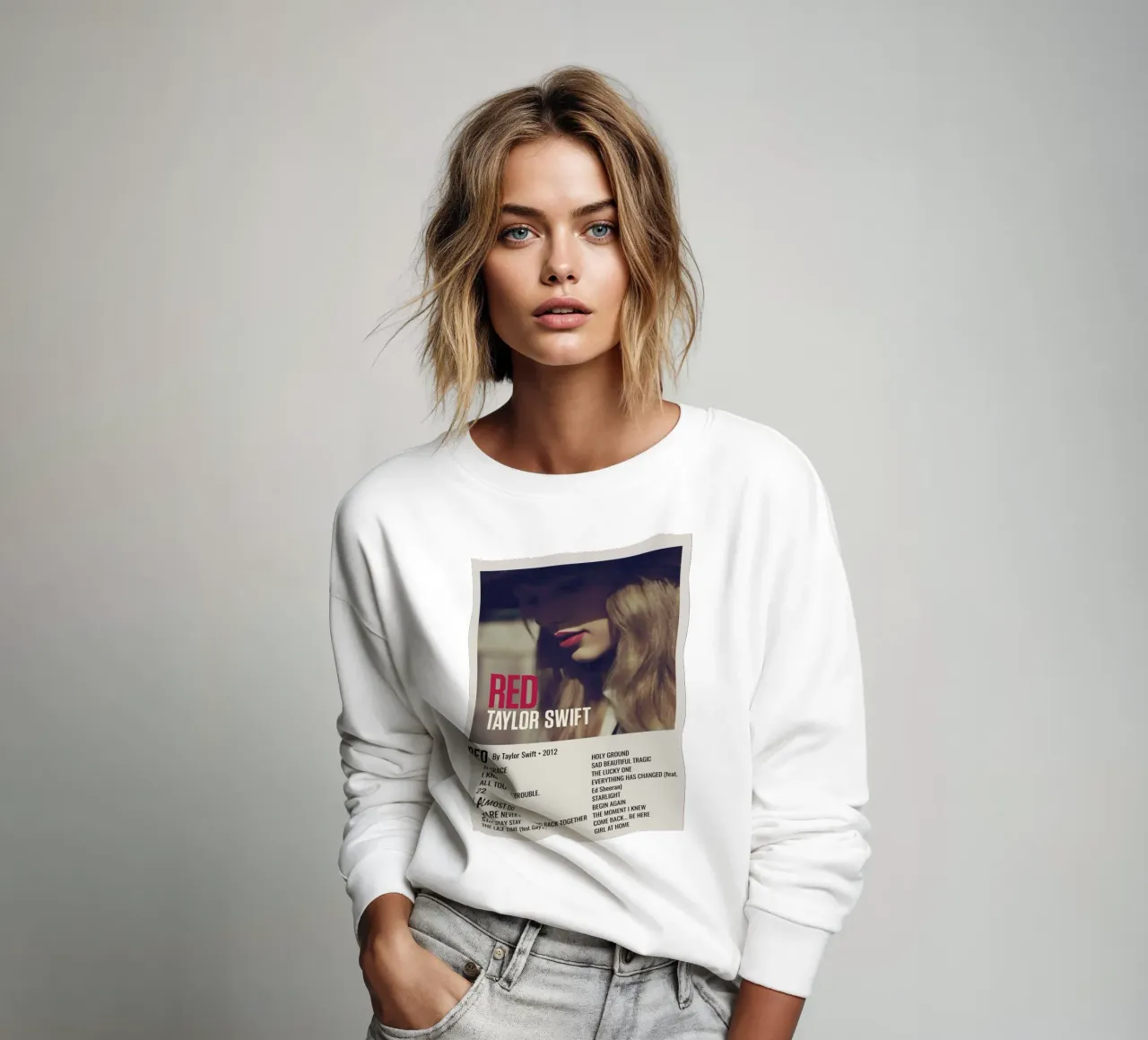 TAYLOR SWIFT RED By Taylor Swift - 2012 Sweatshirt von SoundStudio