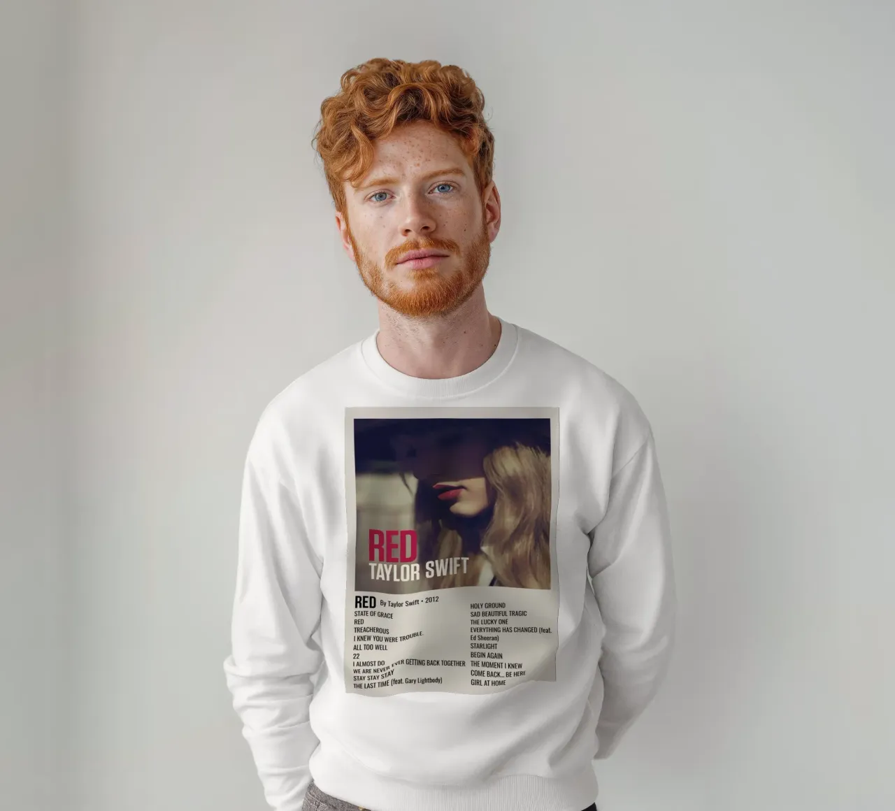 TAYLOR SWIFT RED By Taylor Swift - 2012 Sweatshirt von SoundStudio