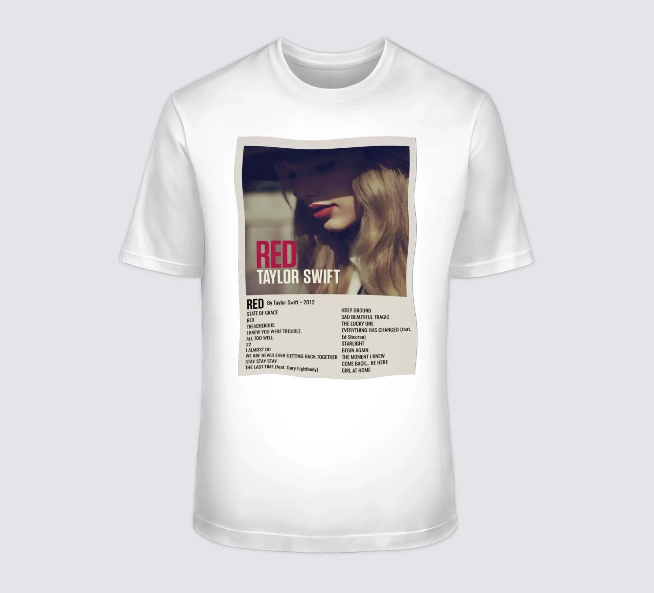 TAYLOR SWIFT RED By Taylor Swift - 2012 t-shirt da SoundStudio