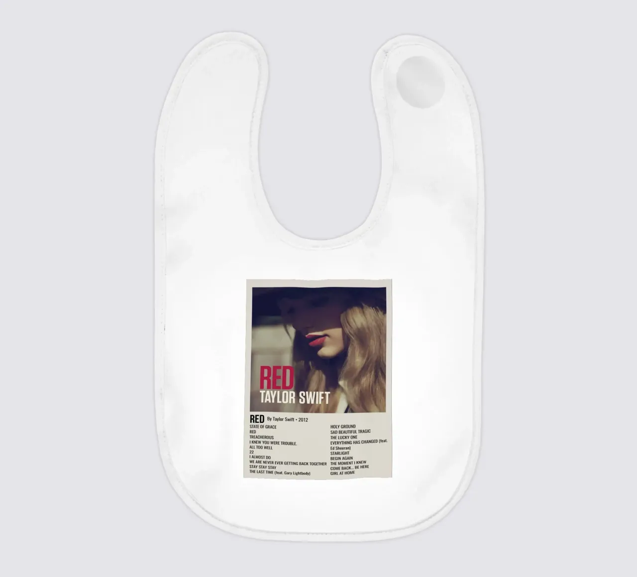 TAYLOR SWIFT RED By Taylor Swift - 2012 Babylätzchen von SoundStudio