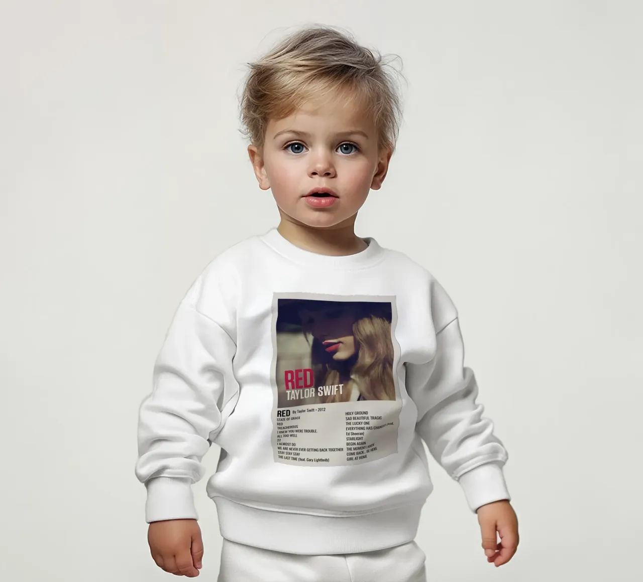 TAYLOR SWIFT RED By Taylor Swift - 2012 baby sweatshirt van SoundStudio