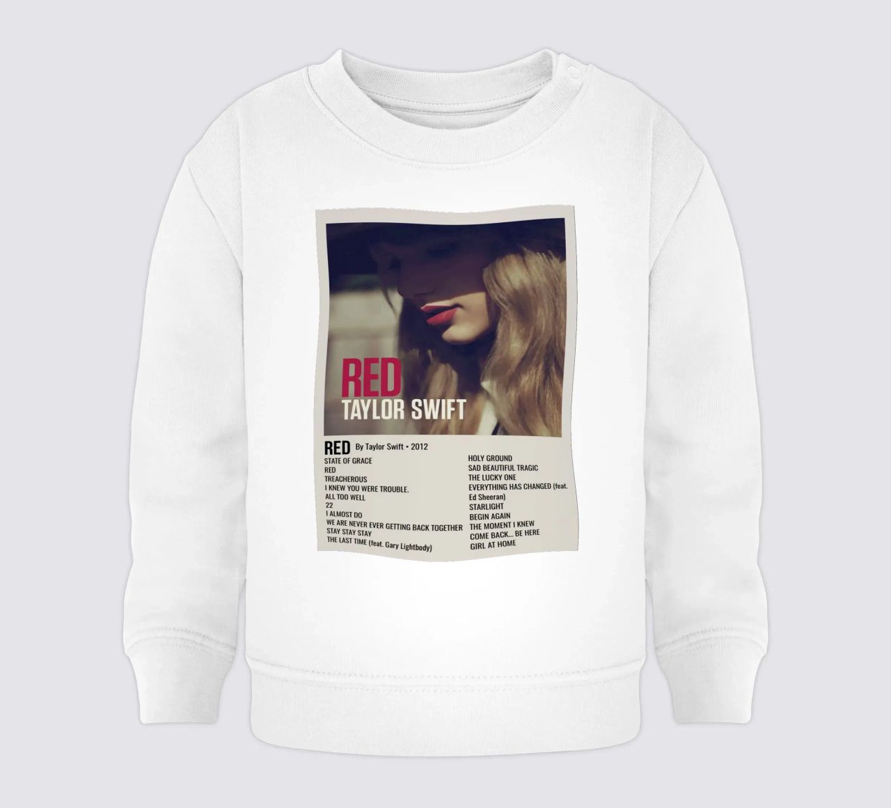 TAYLOR SWIFT RED By Taylor Swift - 2012 felpa neonato da SoundStudio