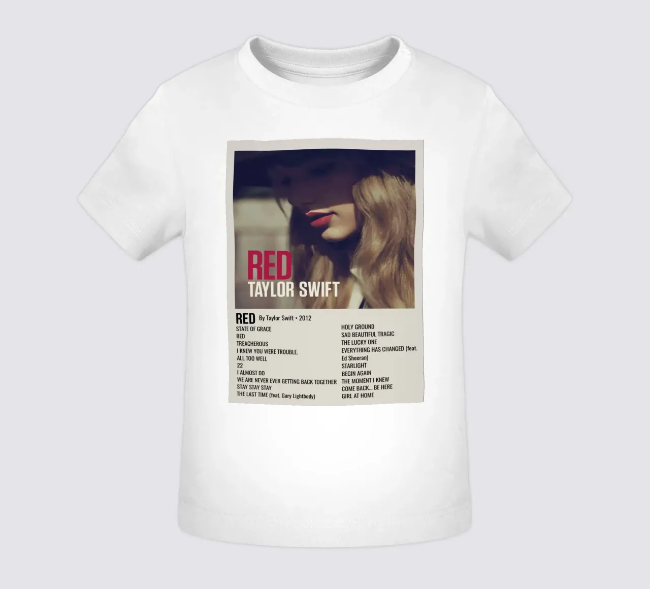 TAYLOR SWIFT RED By Taylor Swift - 2012 baby t-shirt by SoundStudio