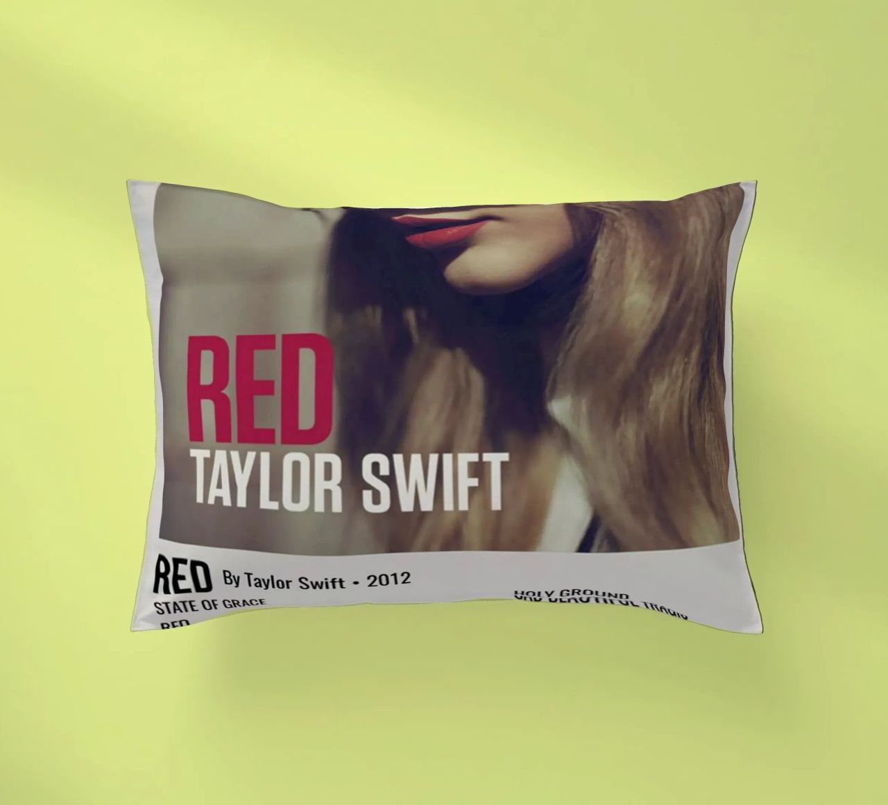 TAYLOR SWIFT RED By Taylor Swift - 2012 cuscino da SoundStudio
