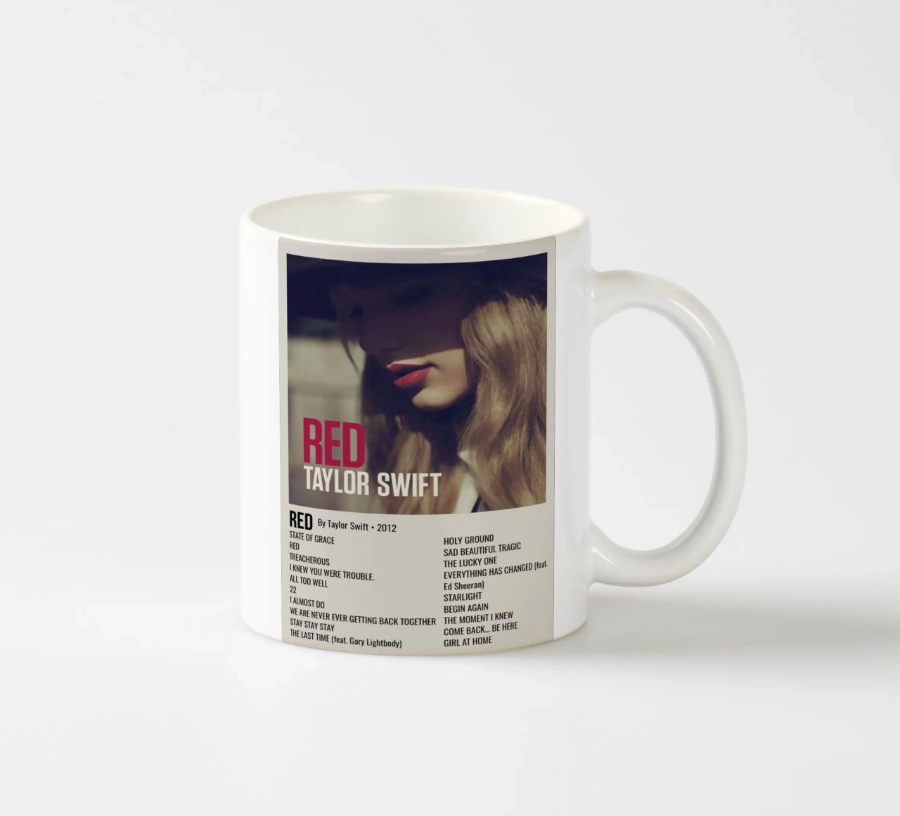TAYLOR SWIFT RED By Taylor Swift - 2012 tazza in ceramica da SoundStudio