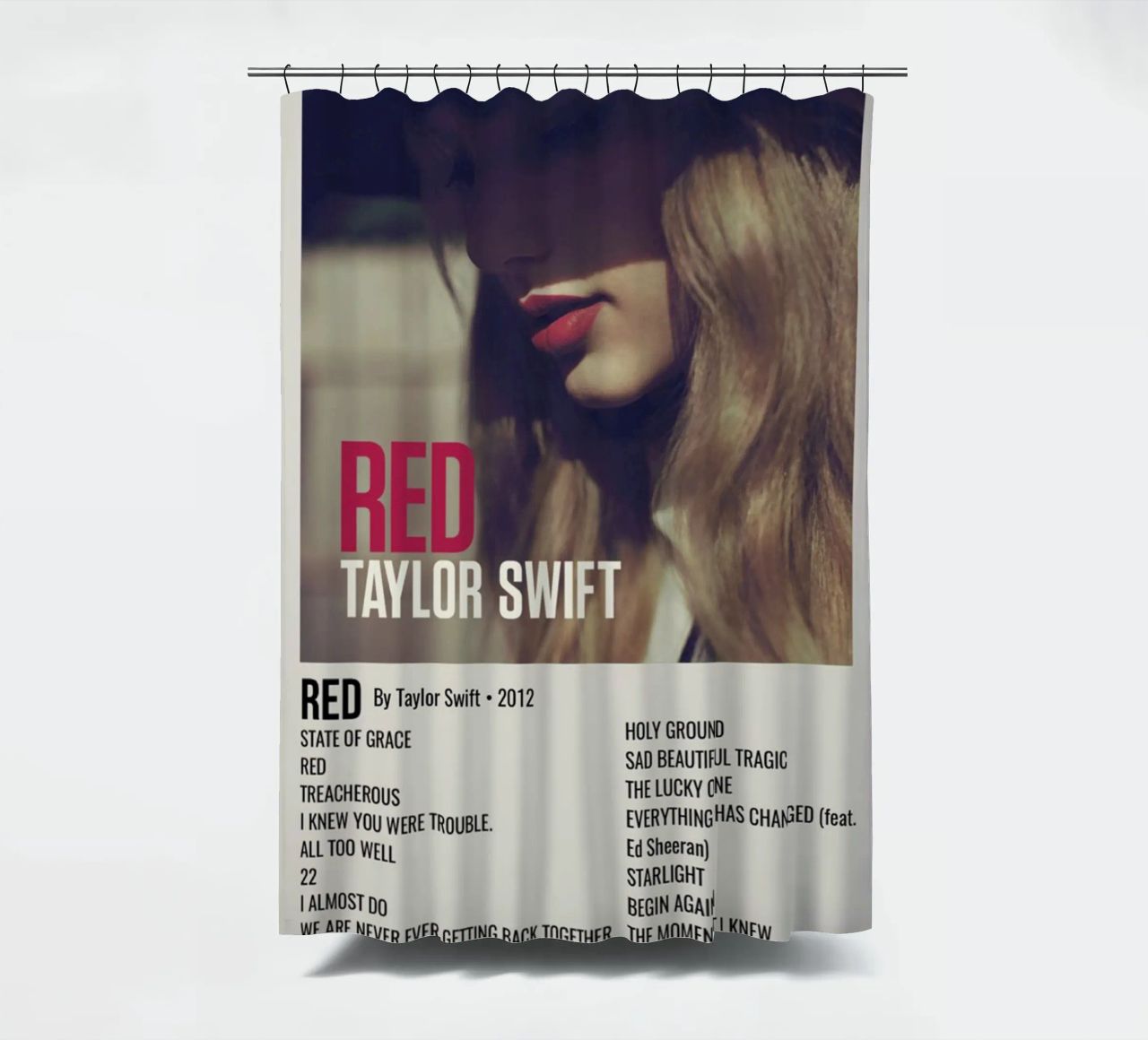 TAYLOR SWIFT RED By Taylor Swift - 2012 tenda da doccia da SoundStudio